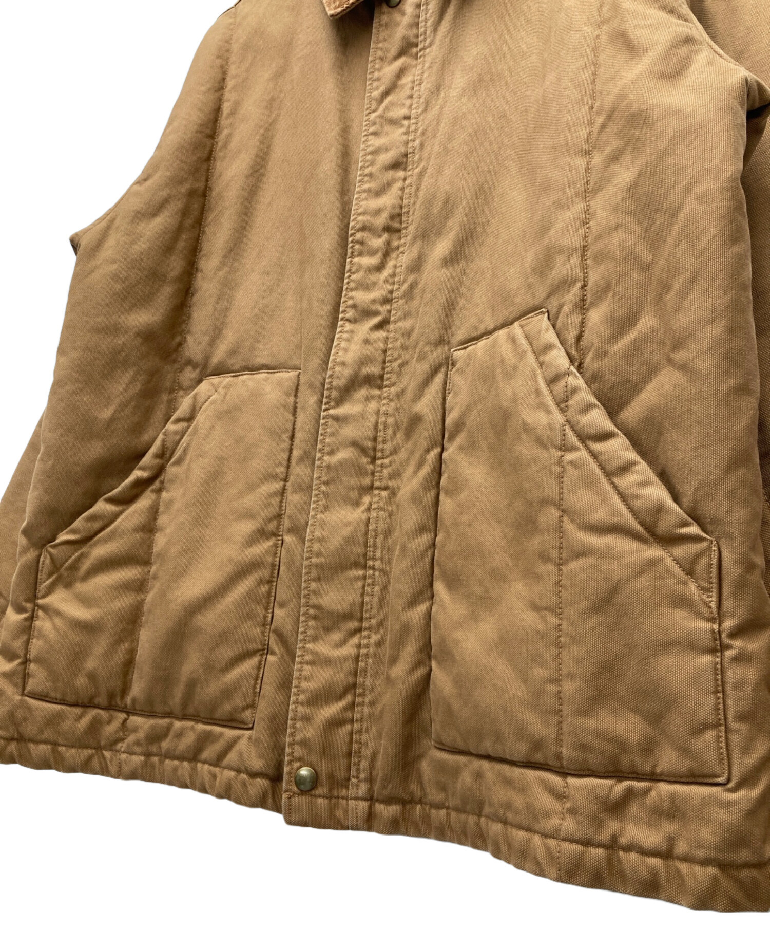 アンユーズドUNUSEDダックジャケット　サイズ2 カーハートタイプ 中古・古着通販】UNUSED (アンユーズド) ダックジャケット ブラウン