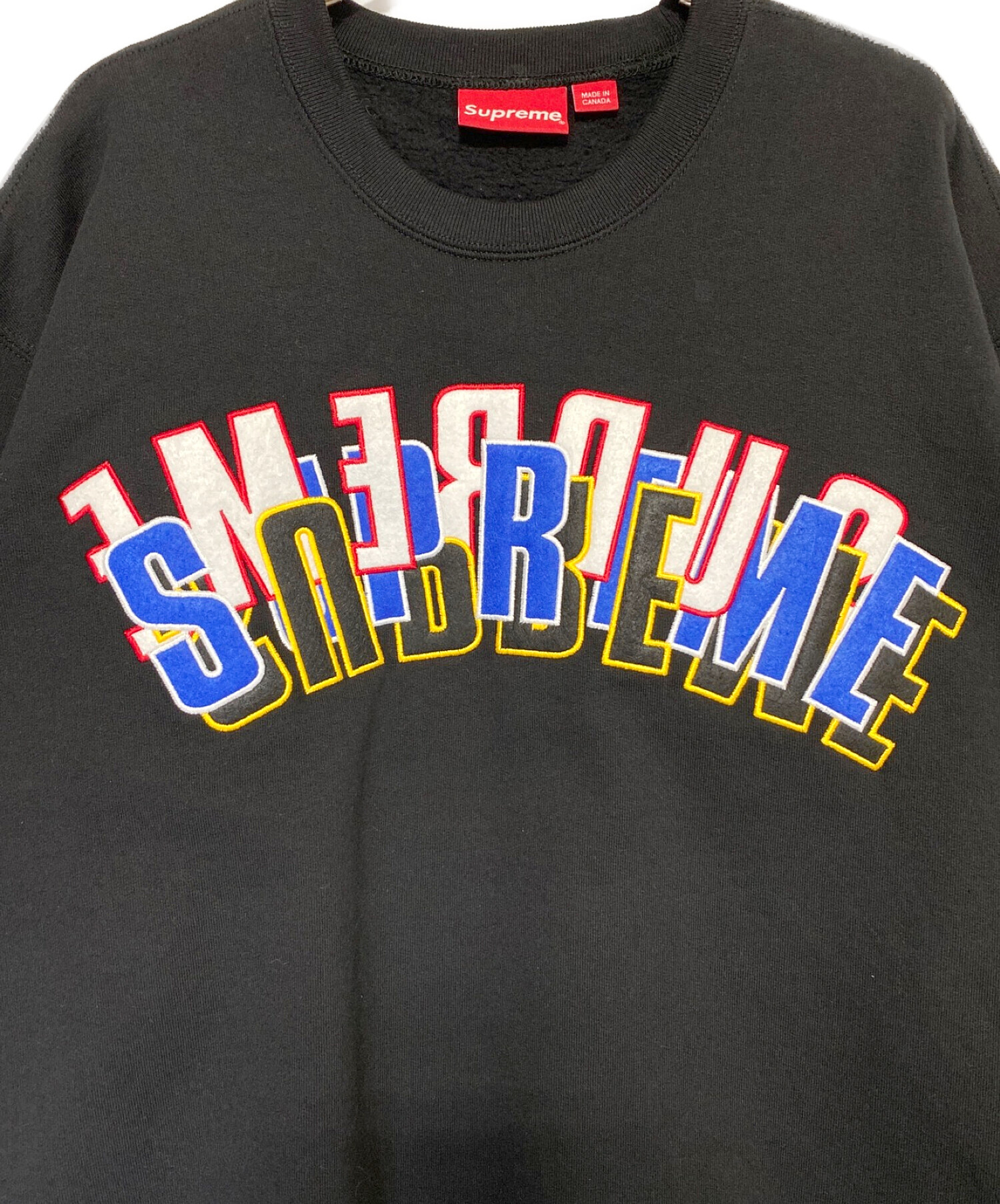 シュプリームSupremeトレーナーStacked Crewneck