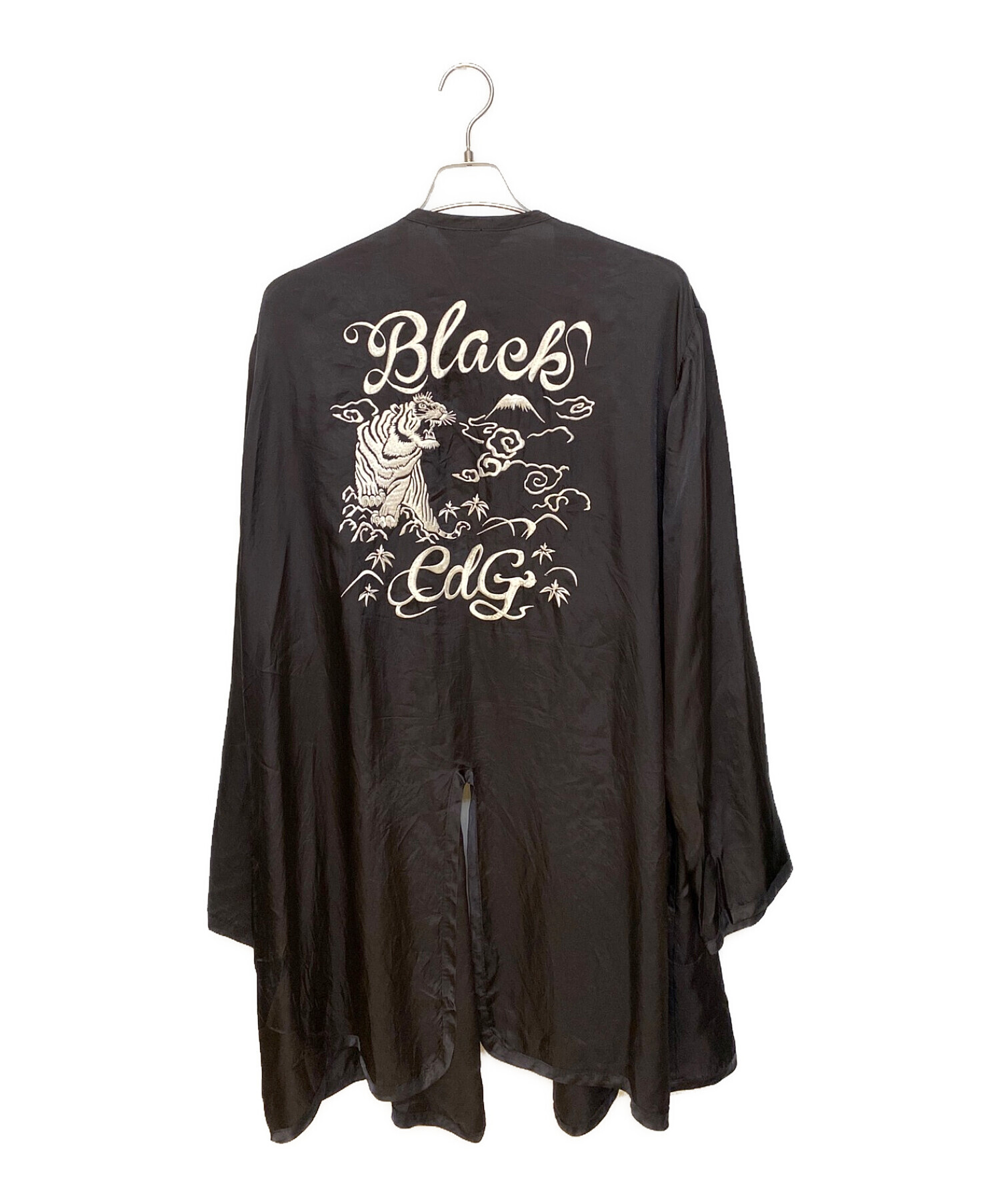 ★ブラック黒 コムデギャルソン ライナーコート　刺繍 中古・古着通販】BLACK COMME des GARCONS (ブラック コムデギャルソン