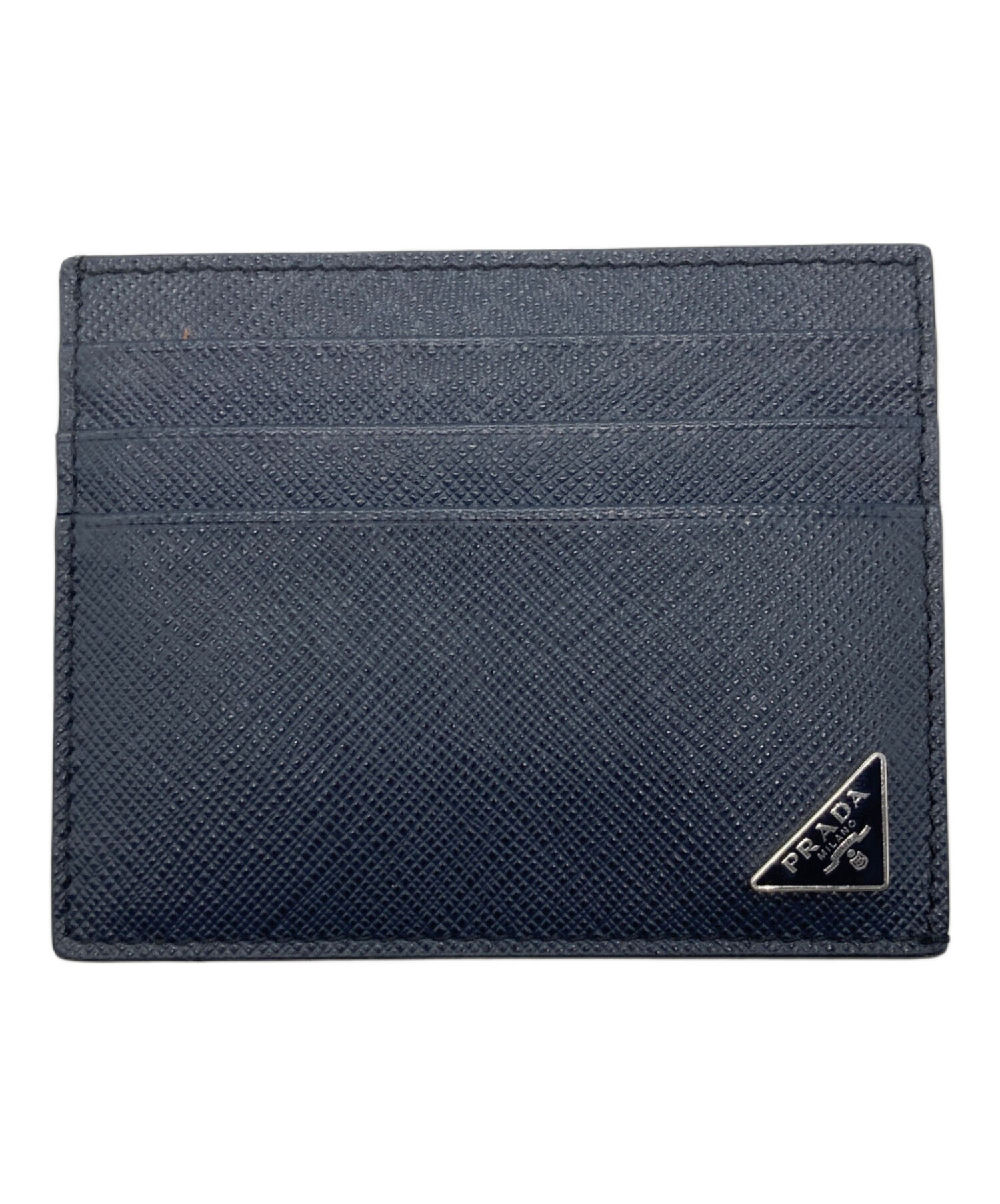 中古・古着通販】PRADA (プラダ) サフィアーノトライアングル カード 