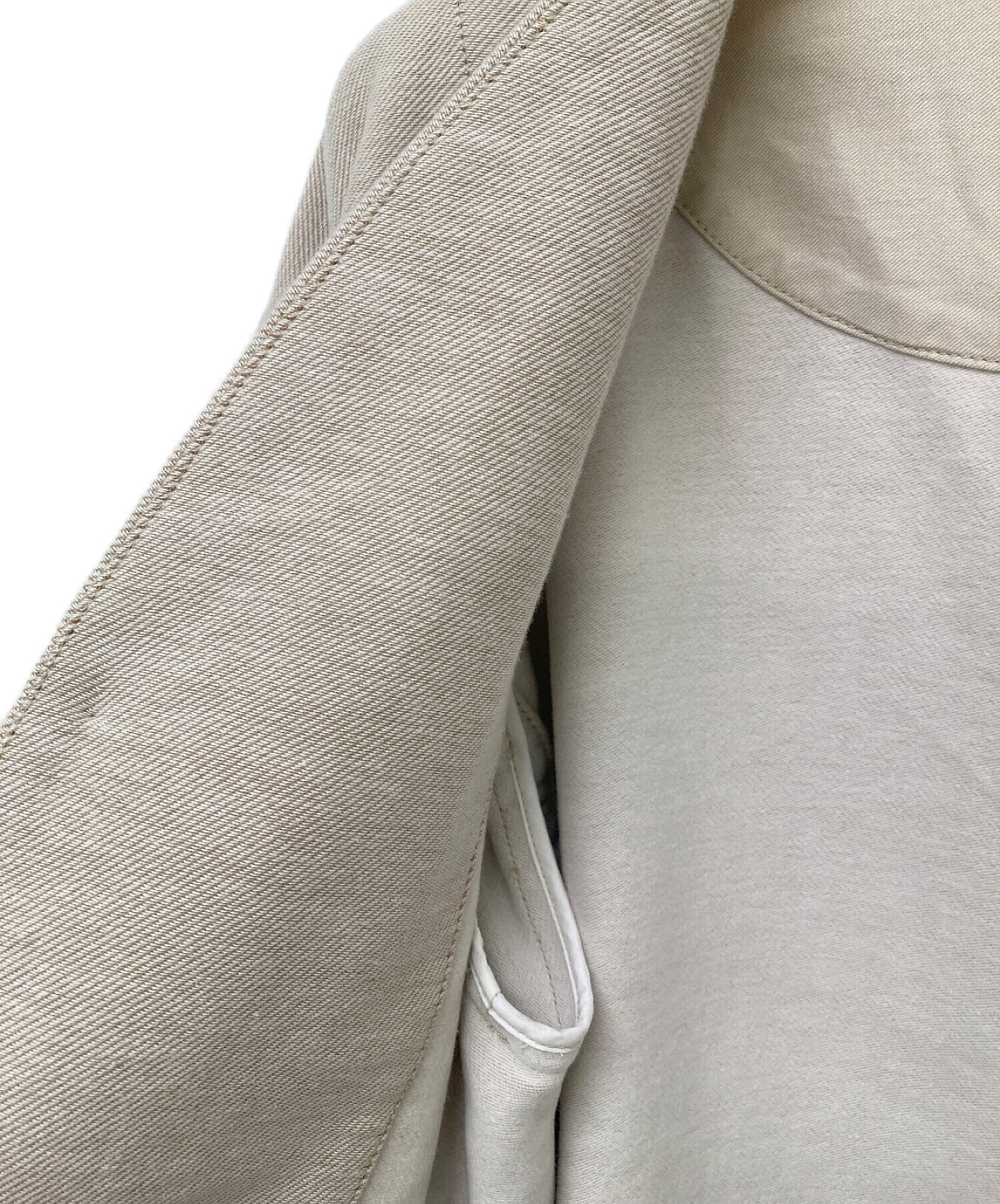 未使用品 plantation ナイロン コート フード 軽量 プランテーション プランテーション ECOタフタ 撥水 スプリング コート