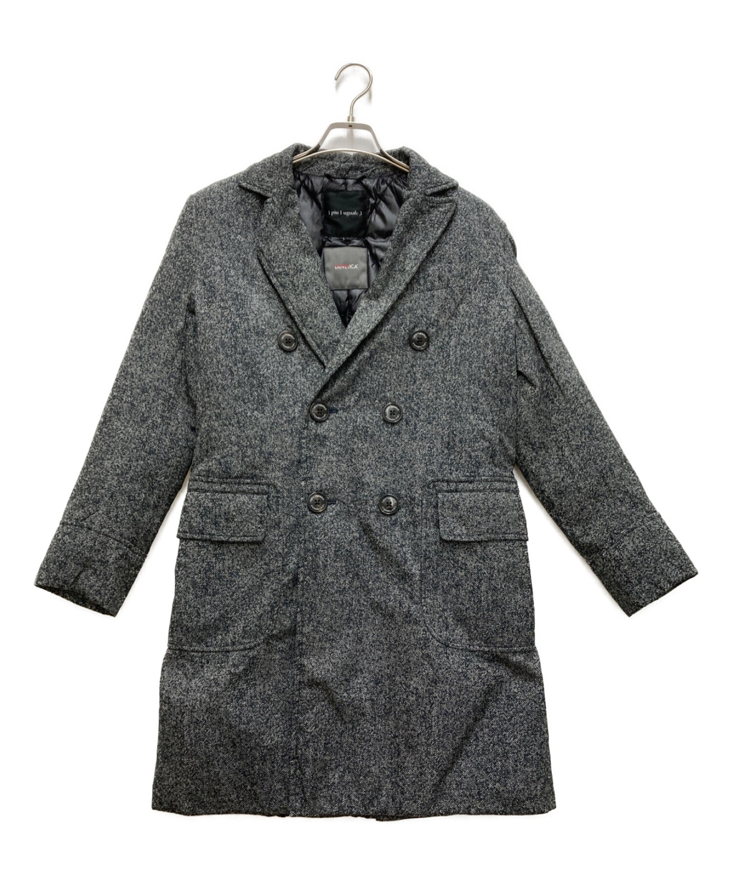1 piu 1 uguale 3 DUVETICA CHESTER COAT