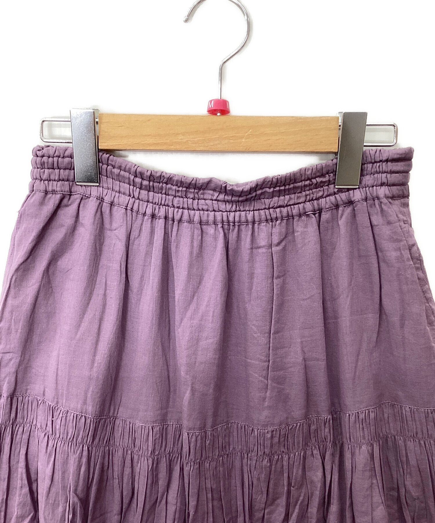 中古・古着通販】IENA (イエナ) コットンボイル ティアードスカート  