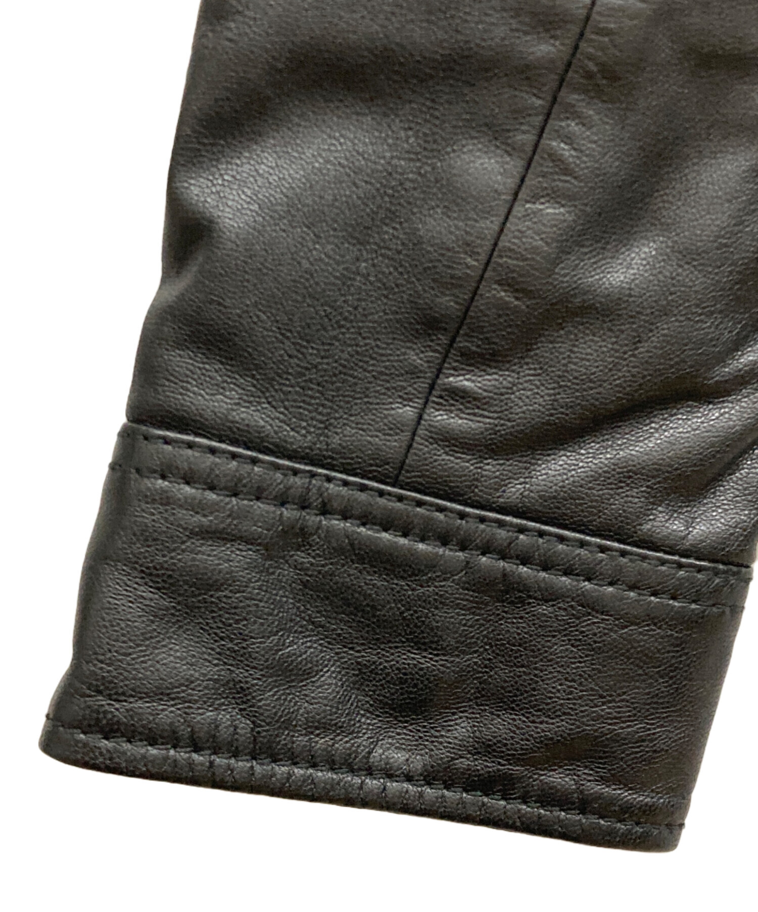 NUDIE JEANS HEATH LEATHERJACKET 本革 ヤギ革 Nudie Jeans co 