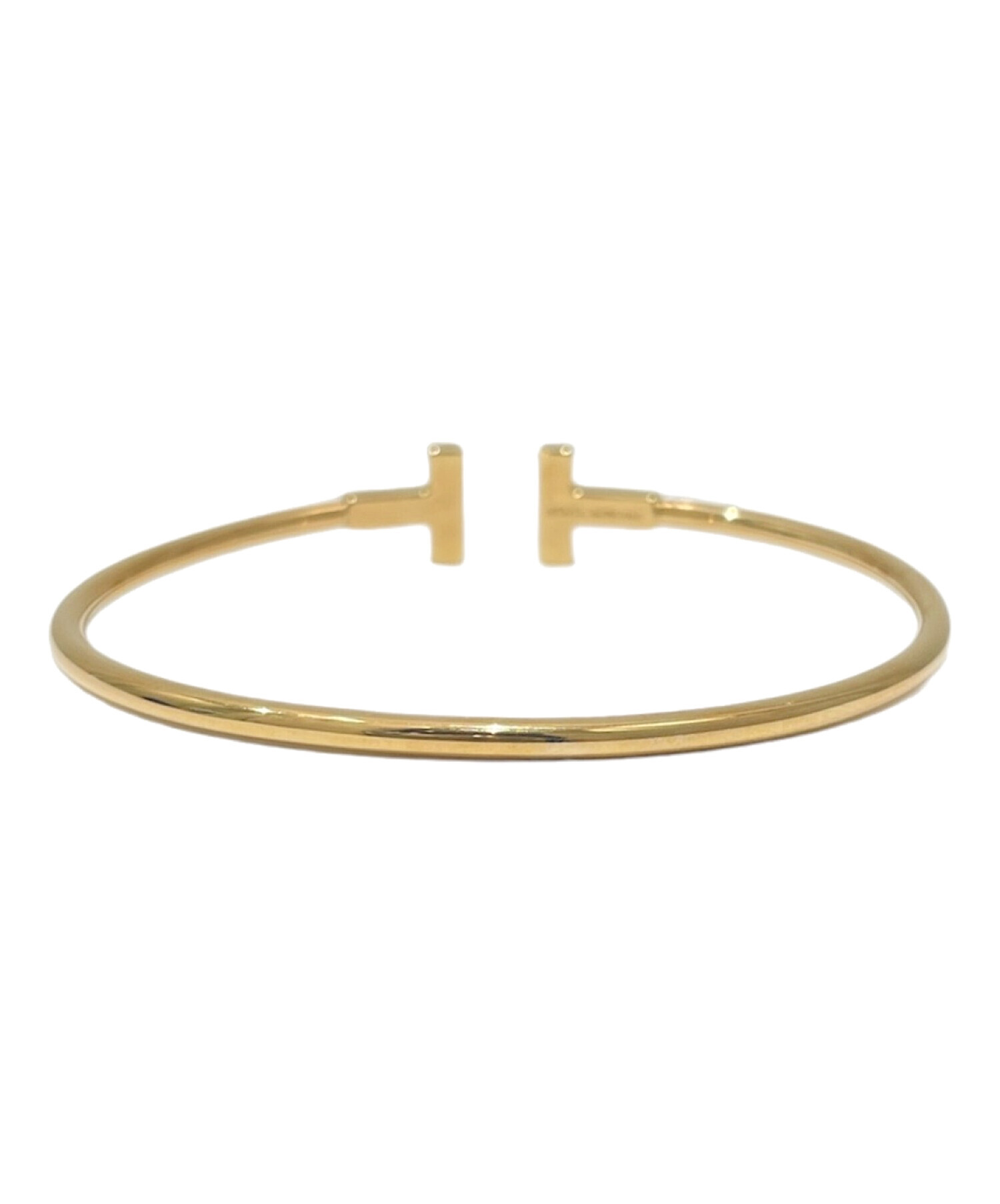 中古・古着通販】TIFFANY & Co. (ティファニー) Tワイヤーブレスレット 