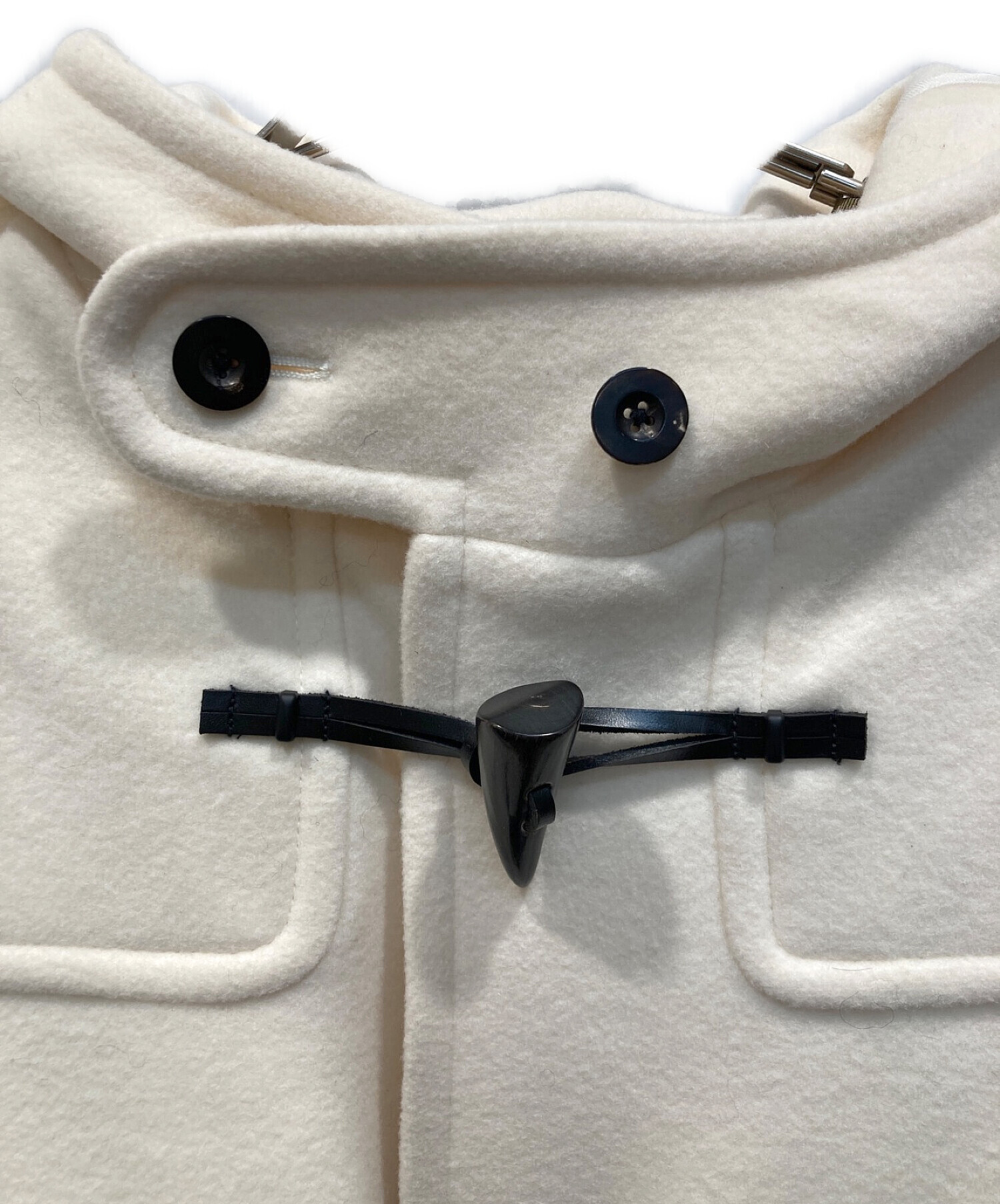 中古・古着通販】MACPHEE (マカフィー) ウールメルトンロングダッフル