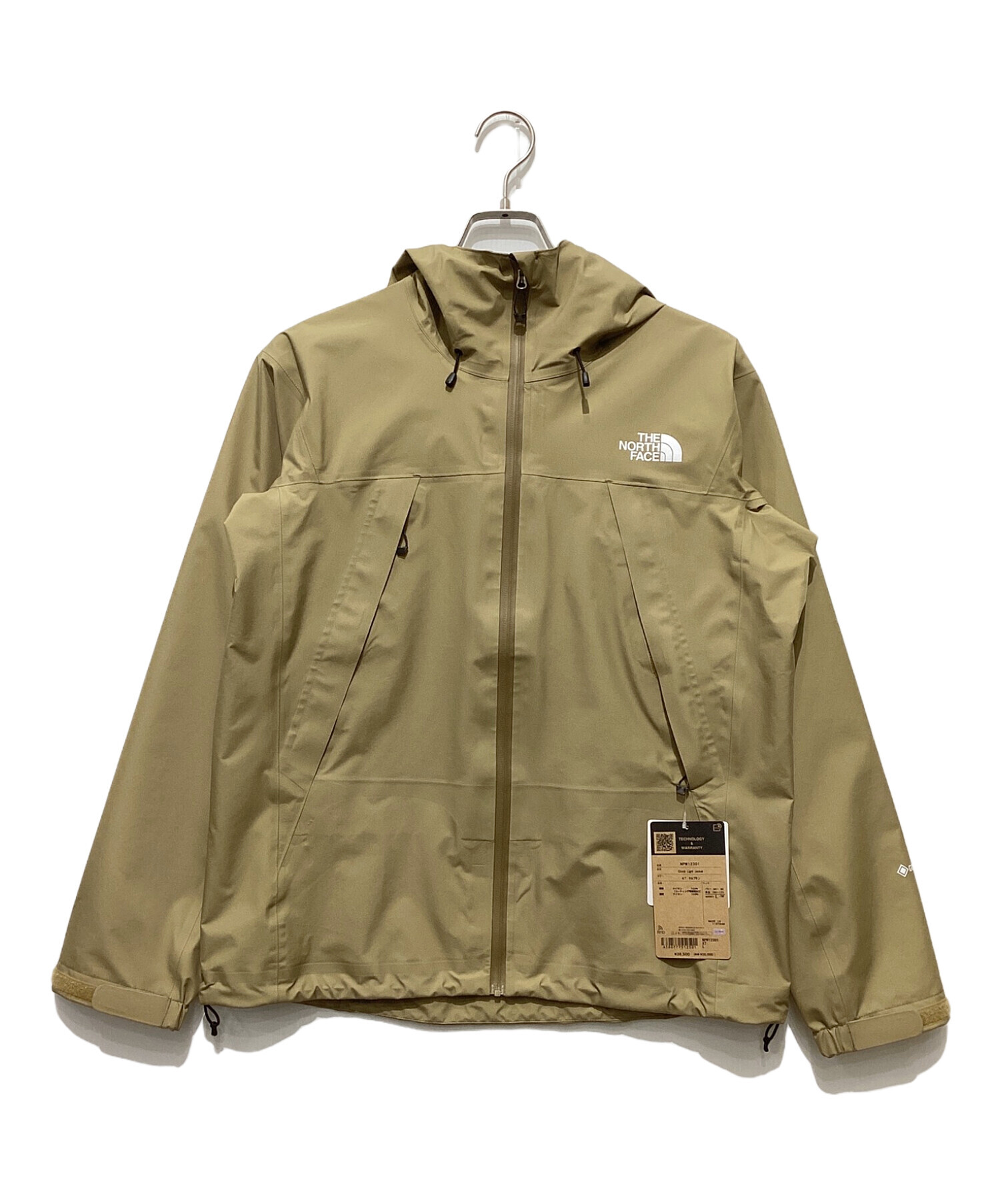 THENORTHFACE クライムライトジャケット ベージュXL【美品】【中古】 中古・古着通販】THE NORTH FACE (ザ ノース フェイス) クライムライト