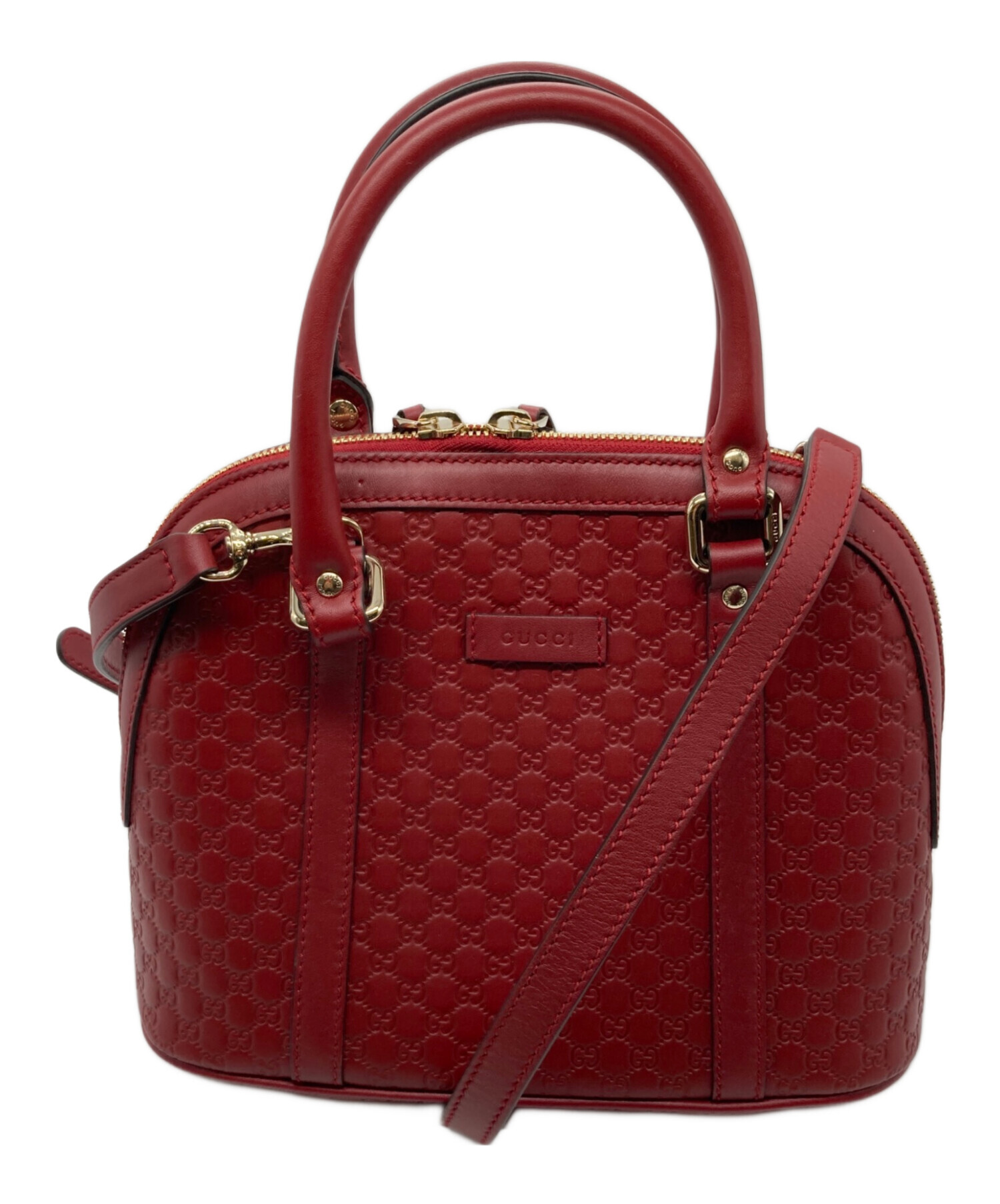 中古・古着通販】GUCCI (グッチ) マイクログッチシマ2WAYショルダー 