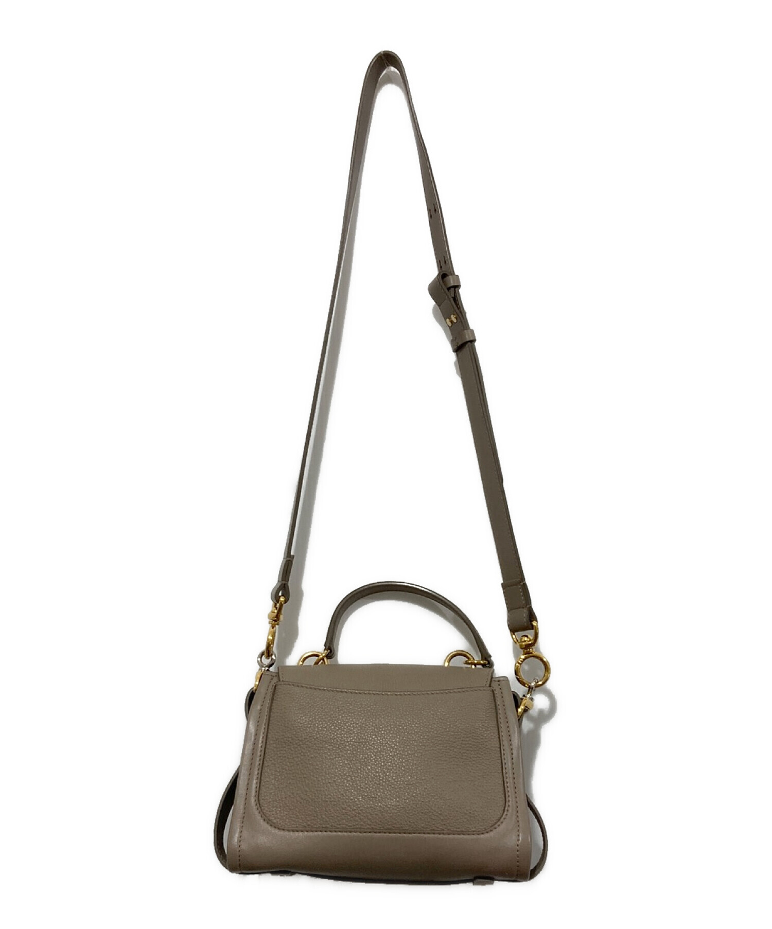 Chloeｸﾛｴ TESSﾃｽ 2wayショルダーバッグ　モッティグレー グレー（灰色）系 Chloe TESS(クロエ テス) ショルダーバッグ