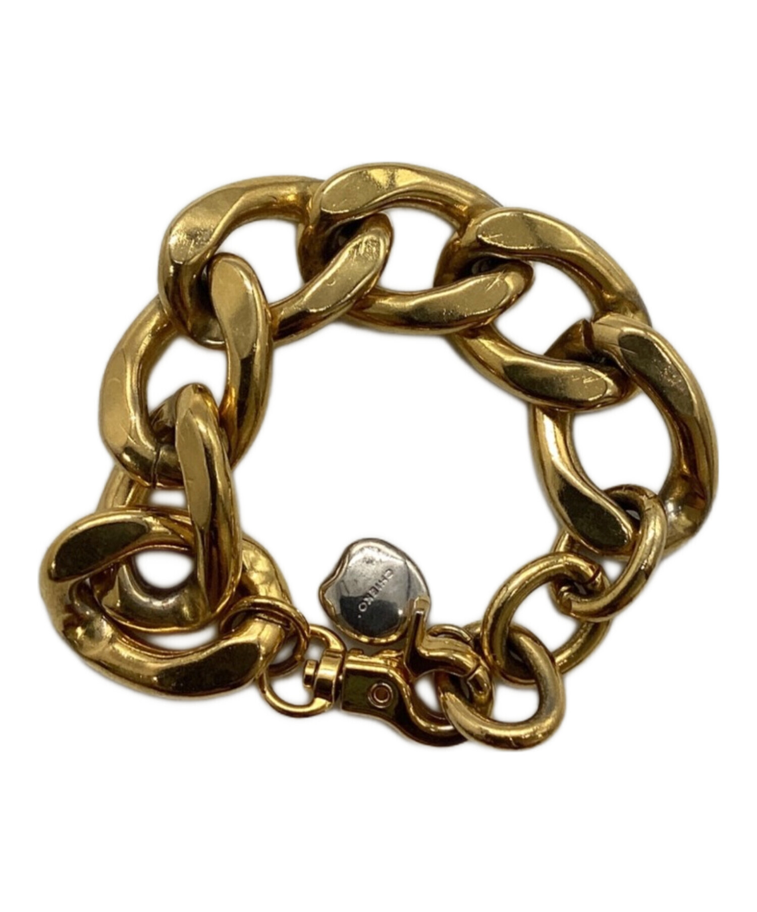 中古・古着通販】CHIEKO+ (チエコプラス) luxe chain brace ゴールド 