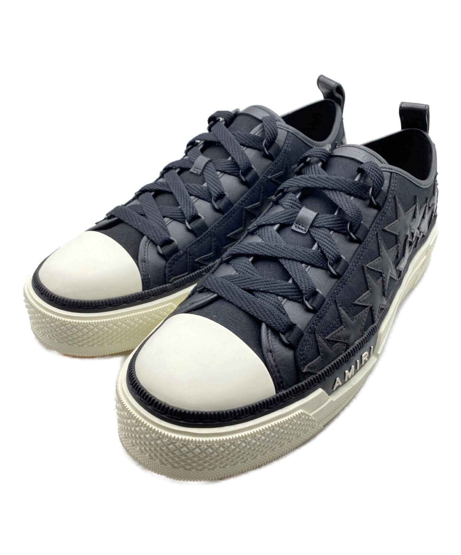 中古・古着通販】AMIRI (アミリ) STAR COURT LOW ブラック サイズ:44 