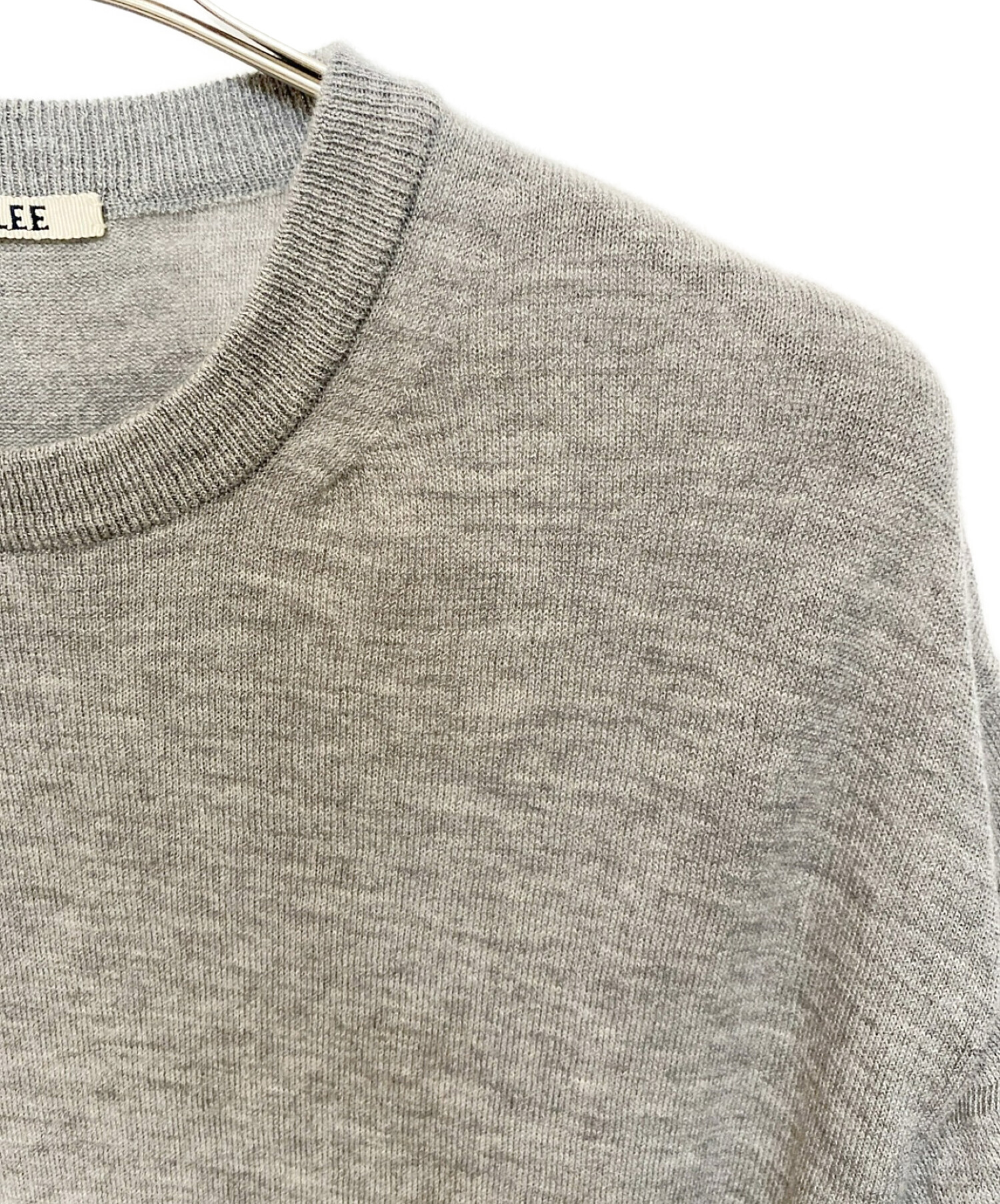 中古・古着通販】AURALEE (オーラリー) CASHMERE HARD TWIST KNIT TEE 