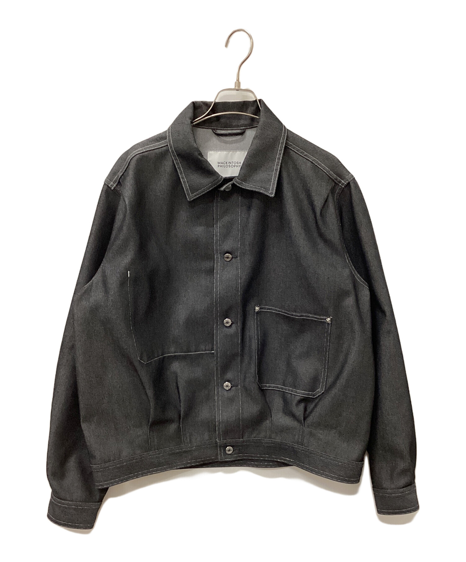 MACKINTOSH PHILOSOPHY ポリエステルデニム ワークジャケット 中古・古着通販】MACKINTOSH PHILOSOPHY (マッキントッシュ