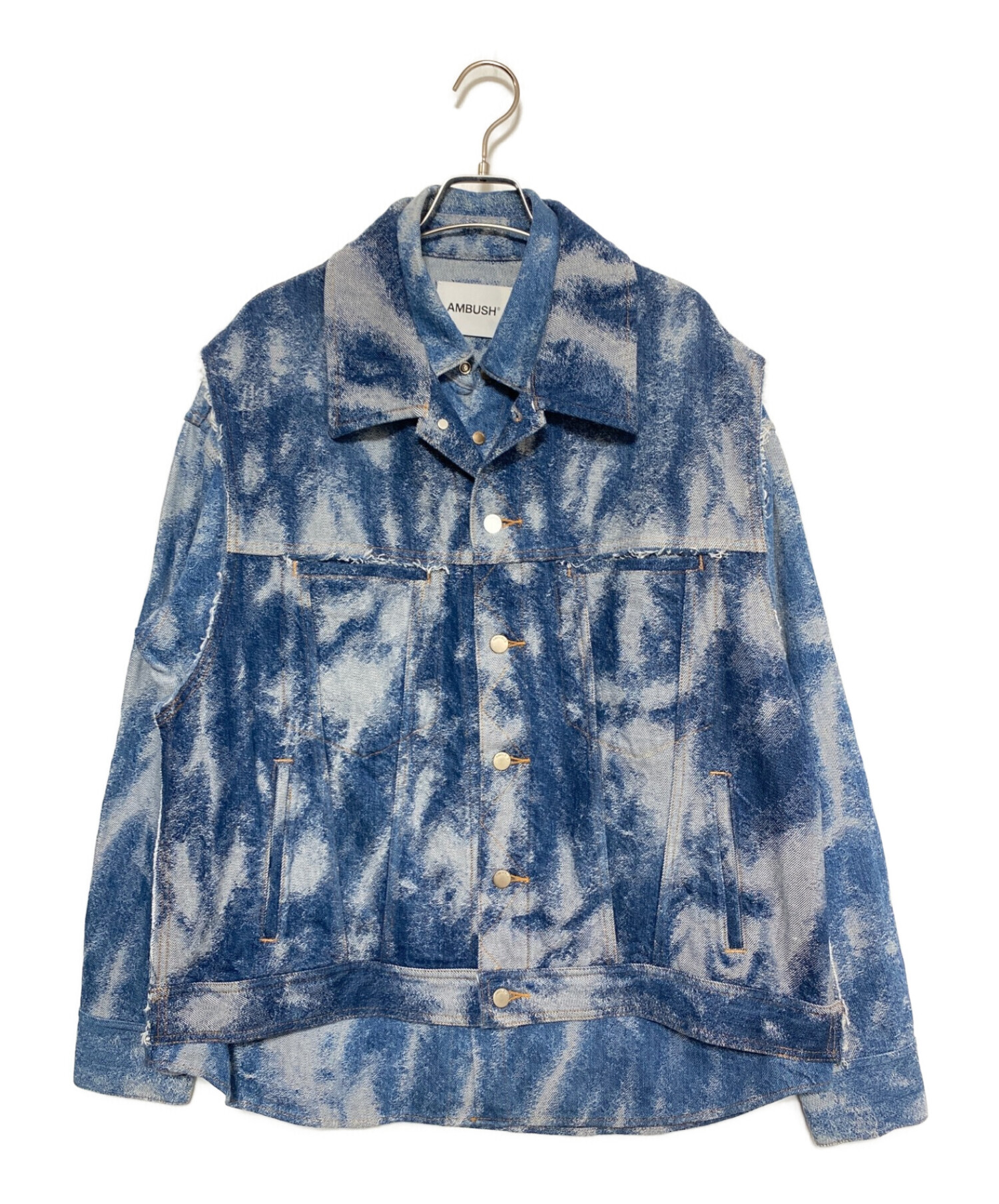 中古・古着通販】AMBUSH (アンブッシュ) ハイブリッドデニムジャケット 