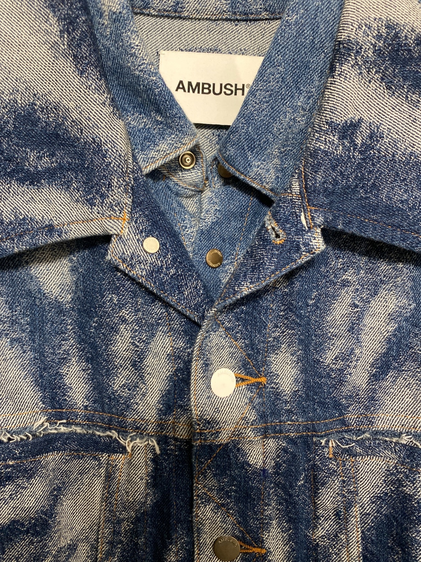 中古・古着通販】AMBUSH (アンブッシュ) ハイブリッドデニムジャケット