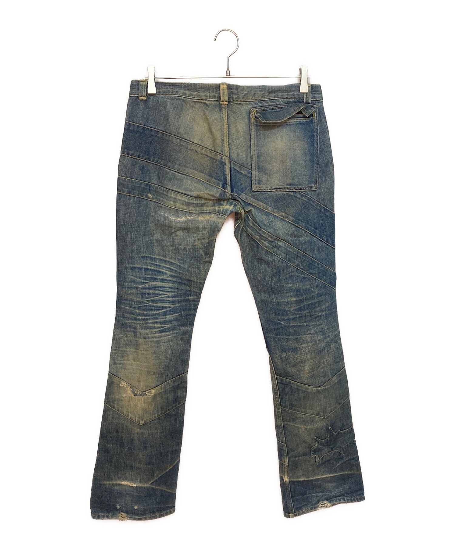 中古・古着通販】UNDERCOVER (アンダーカバー) パッチワークデニム 中古・古着通販】UNDERCOVER (アンダーカバー) パッチワークデニム