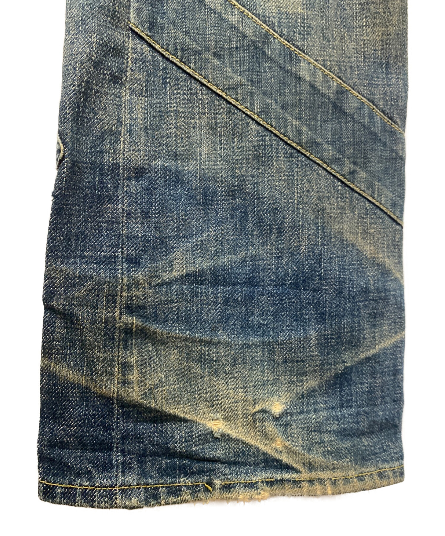 中古・古着通販】UNDERCOVER (アンダーカバー) パッチワークデニム 中古・古着通販】UNDERCOVER (アンダーカバー) パッチワークデニム
