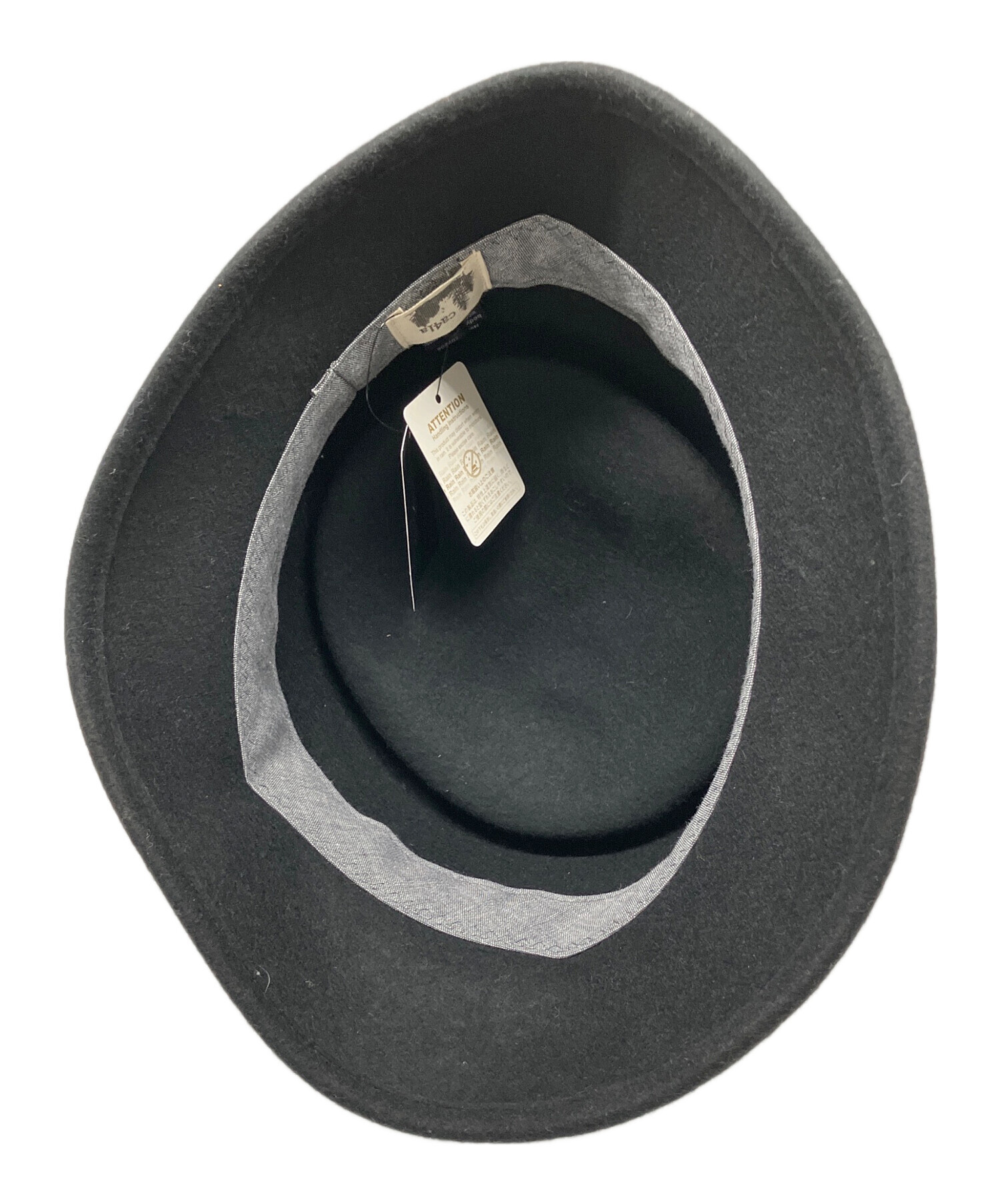 中古・古着通販】CA4LA (カシラ) フェルトハット ブラック｜ブランド