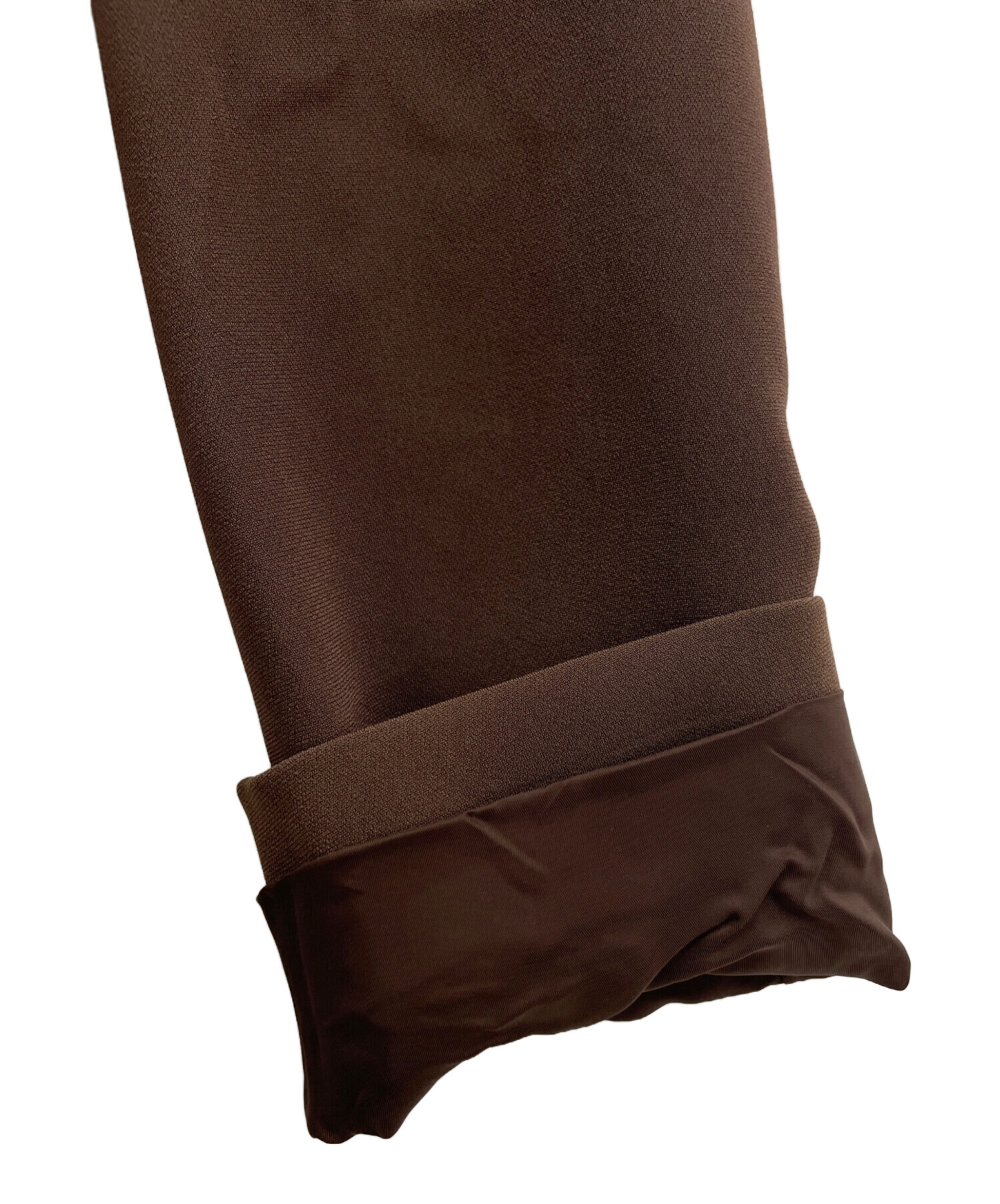 中古・古着通販】theory (セオリー) ノーカラージャケット ブラウン