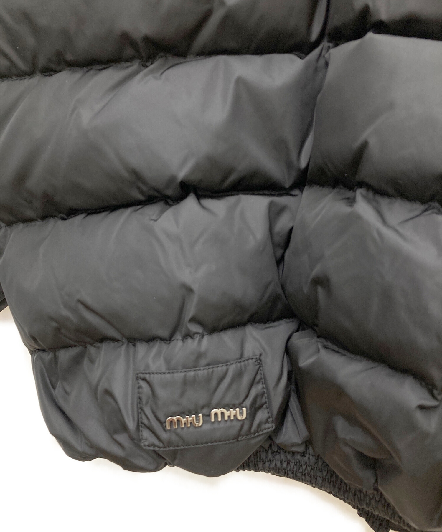 中古・古着通販】MIU MIU (ミュウミュウ) フリルダウンジャケット 