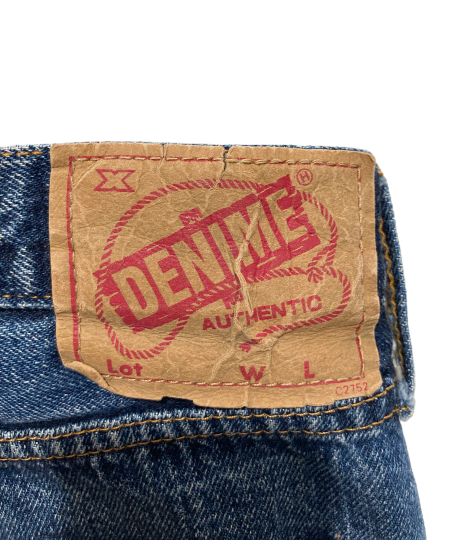 中古・古着通販】DENIME (ドゥニーム) テーパードデニムパンツ 