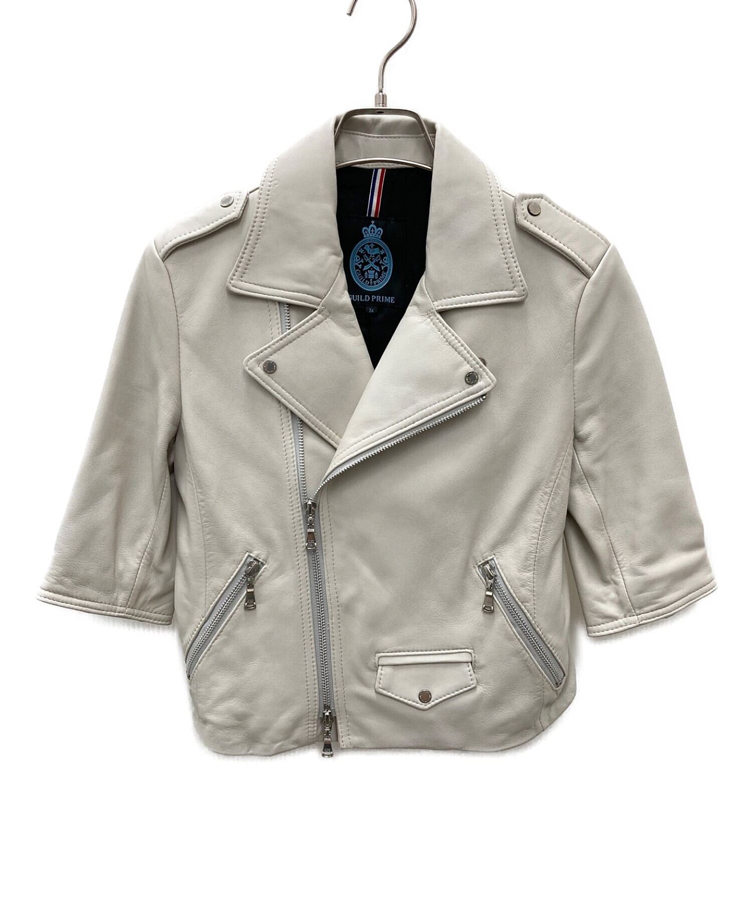 ⭕️値下げ中⭕️【美品】ギルドプライム GUILD PRIME ライダースラムレザー ⭕️値下げ中⭕️【美品】ギルドプライム GUILD PRIME ライダース