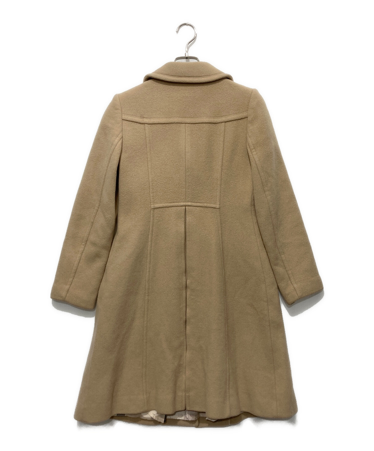 ブルーレーベル ウールコート ベージュ 中古・古着通販】BLUE LABEL CRESTBRIDGE (ブルーレーベルクレスト