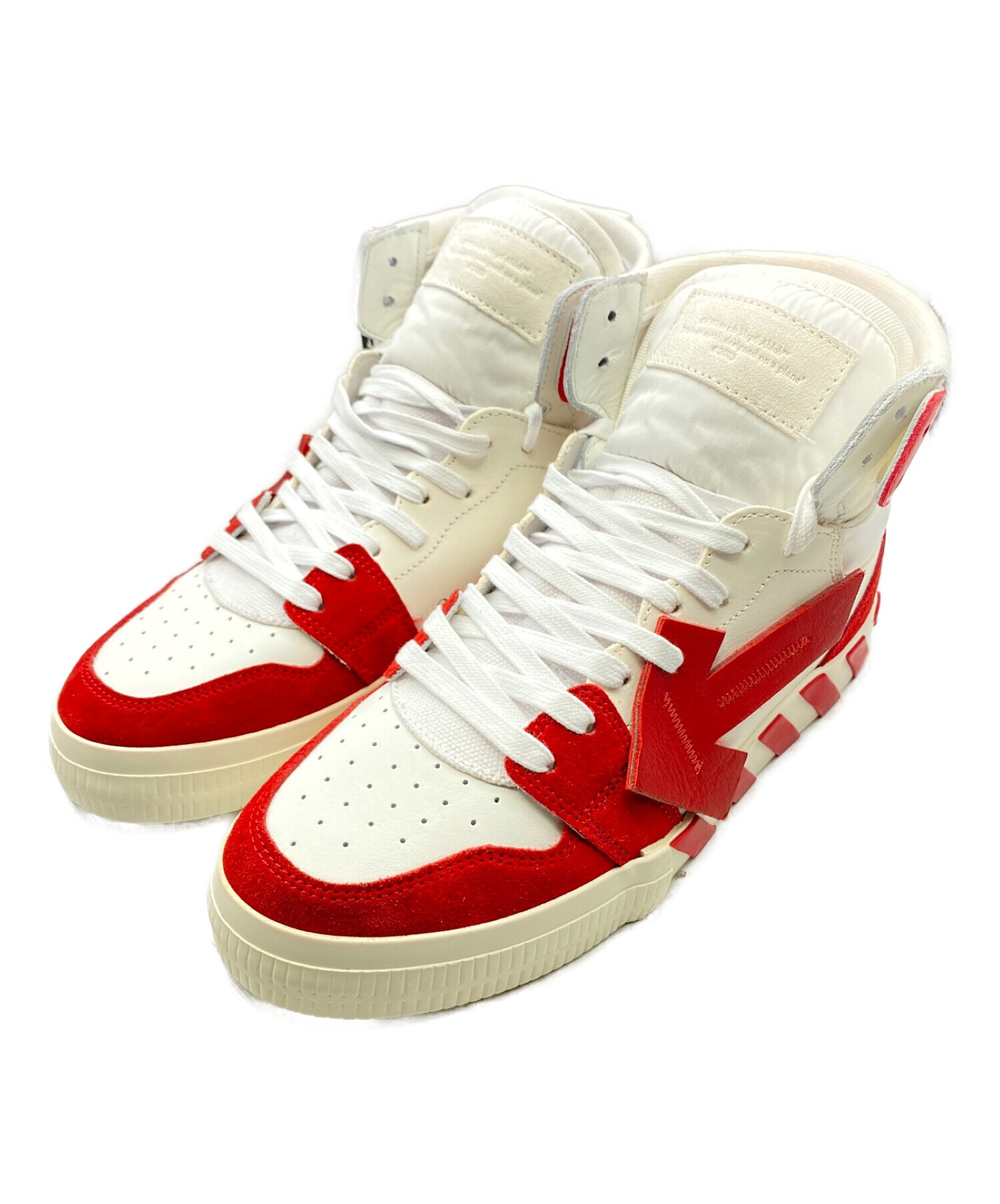 中古・古着通販】OFFWHITE (オフホワイト) HIGH TOP VULCANIZED 