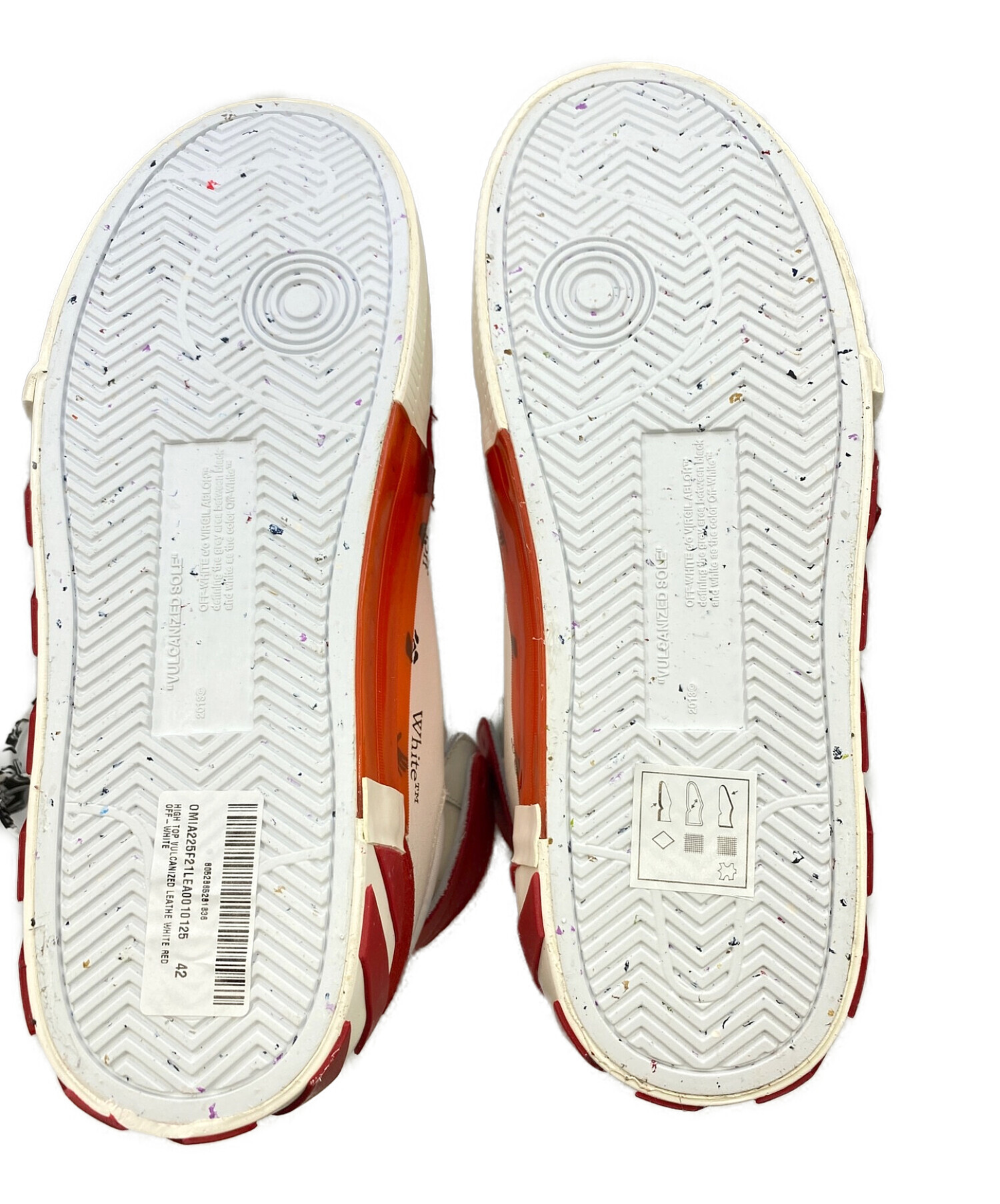 中古・古着通販】OFFWHITE (オフホワイト) HIGH TOP VULCANIZED 