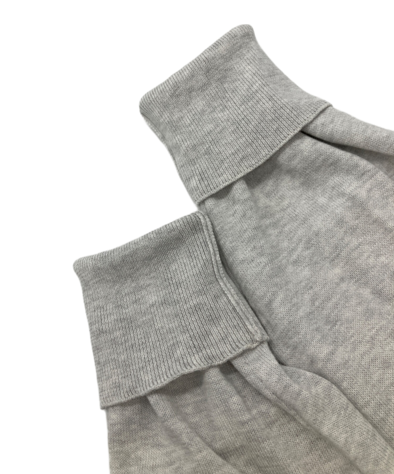 美品マルタンマルジェラエルボーパッチグレーVネックセーターニット肘