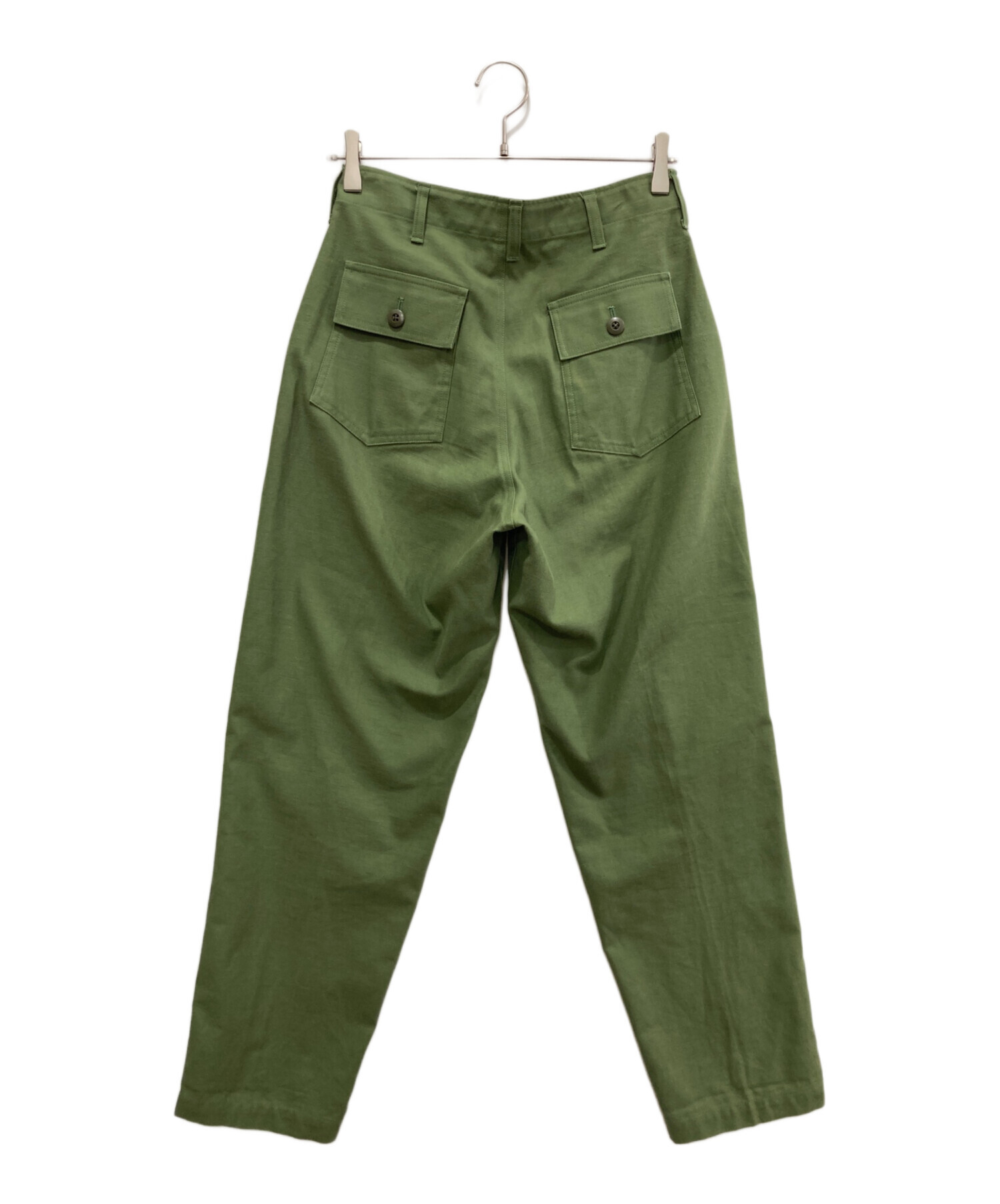 SHINZONE カーキ ベイカーパンツ 36 タグ付き新品 中古・古着通販