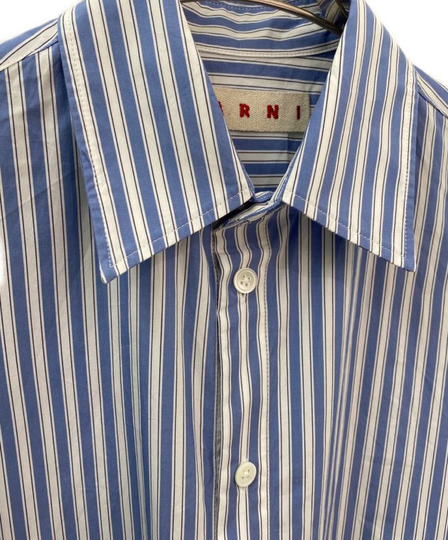 中古・古着通販】MARNI (マルニ) ストライプグラデーションワンピース