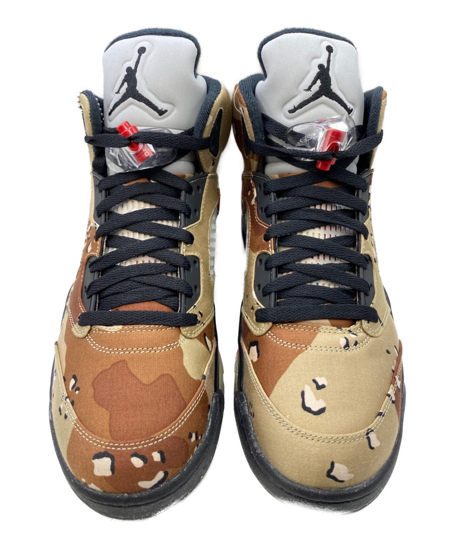 Supreme Jordan 5 ブラック US10/28cm 新品未使用 NIKE ナイキ × SUPREME Air Jordan 5 Retro Black ×シュプリーム エア