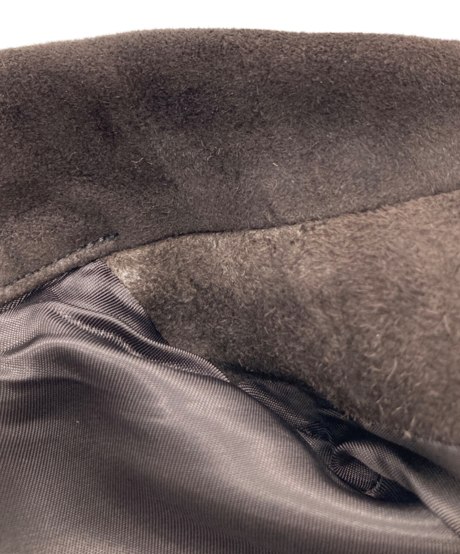 中古・古着通販】BLURHMS (ブラームス) GOAT LEATHER JACKET ブラウン  