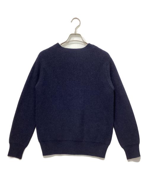 ドゥロワー Drawer カシミヤ100% シャギーニット 七分袖 ネイビー M 3090046764421315_01_4183w.jpeg