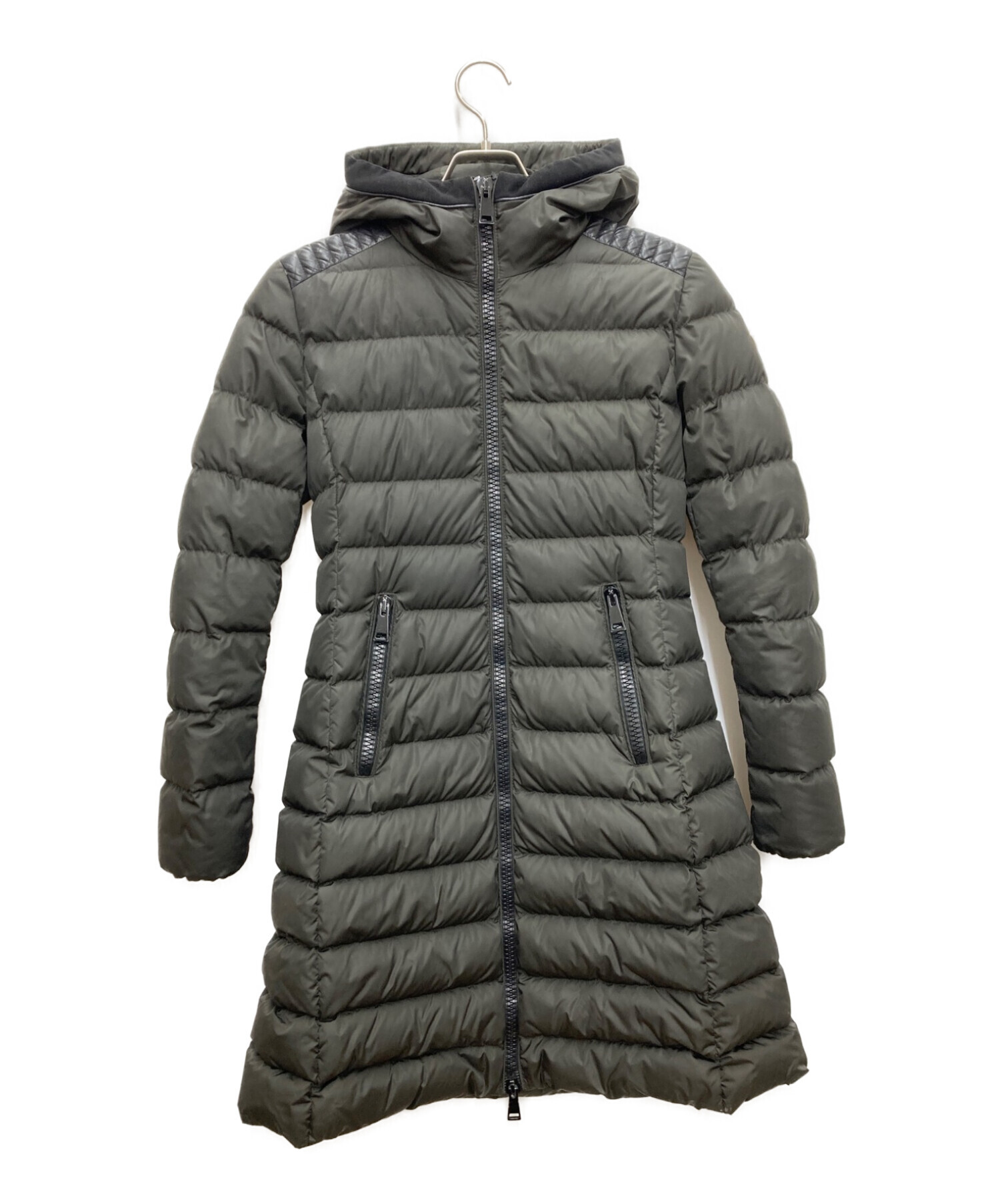 中古・古着通販】MONCLER (モンクレール) ダウンコート ブラック