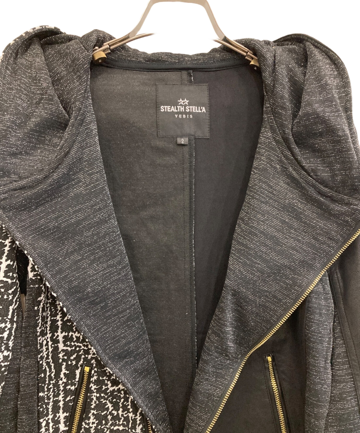 STEALTH STELL'A グレーパーカー HOODIE | STEALTH STELL'A