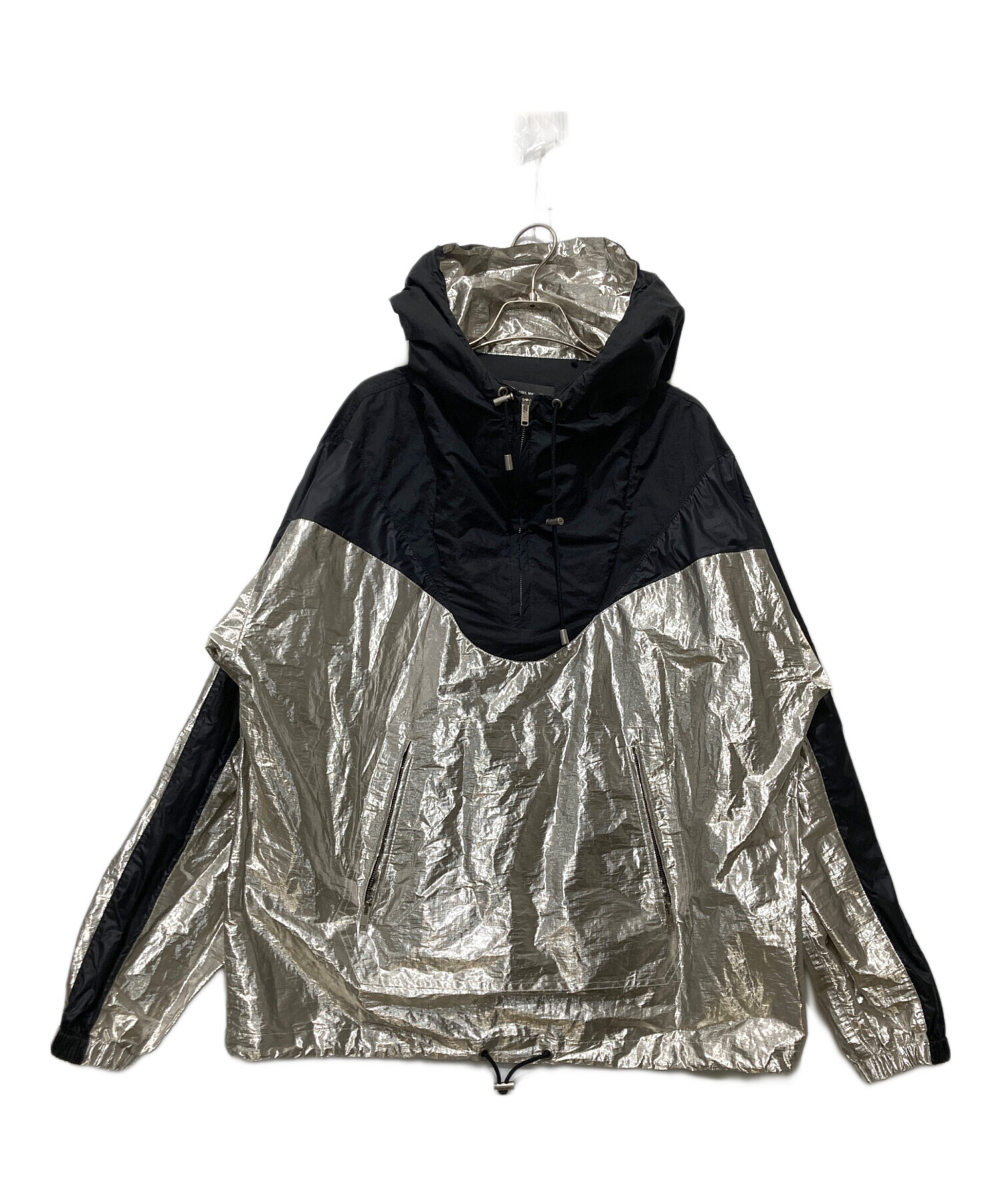ISABEL MARANT ETOILE メタリック シルバー ナイロンパーカー 中古・古着通販】ISABEL MARANT (イザベルマラン) 2トーンメタリック