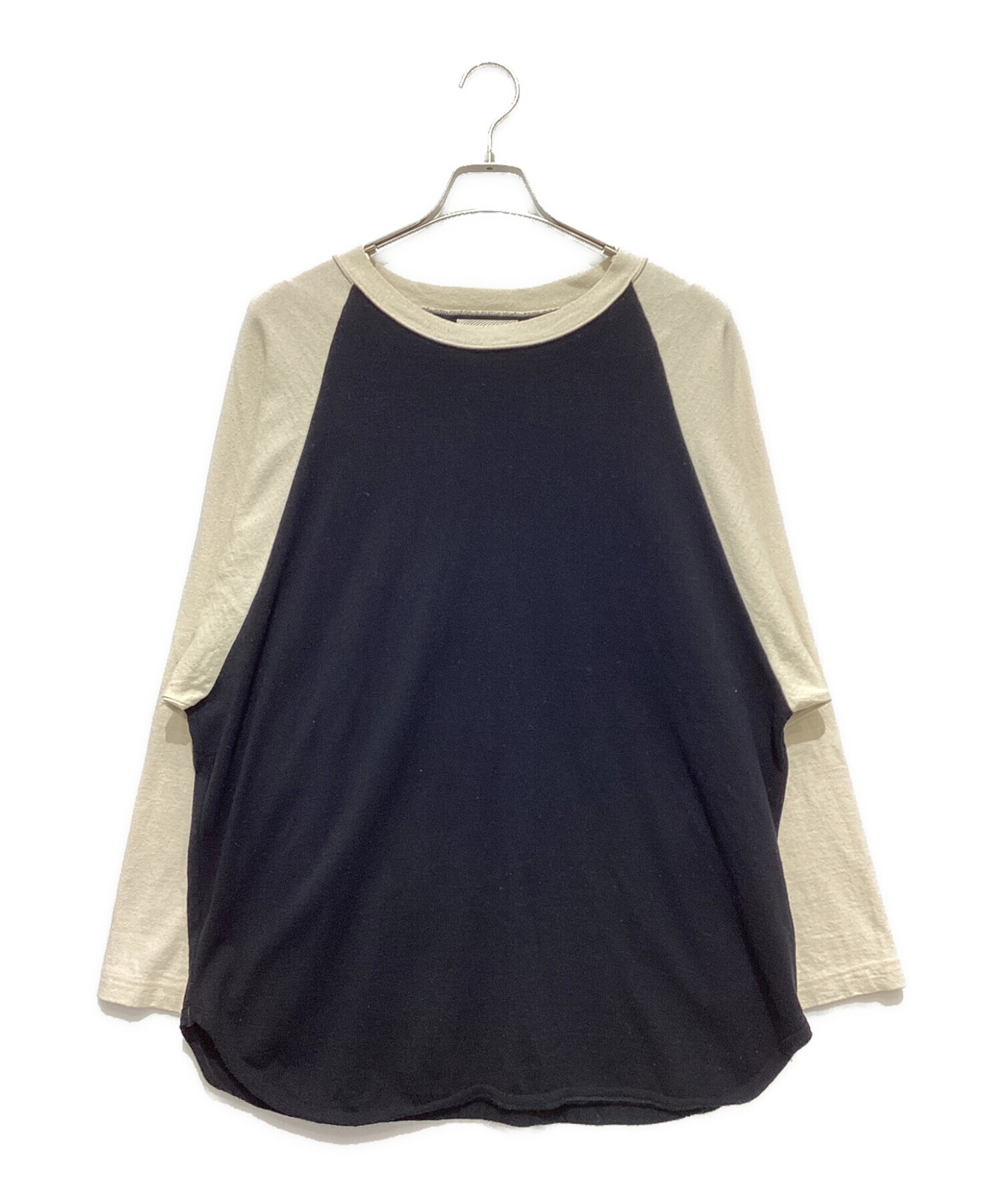 中古・古着通販】BLURHMS (ブラームス) SILK COTTON BASEBALL TEE 