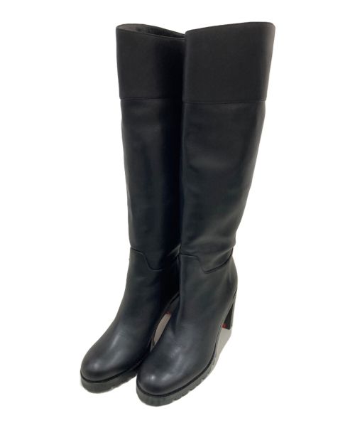 超美品！クリスチャンルブタン　ロングブーツ36 裏張り済み！ 中古・古着通販】Christian Louboutin (クリスチャン・ルブタン