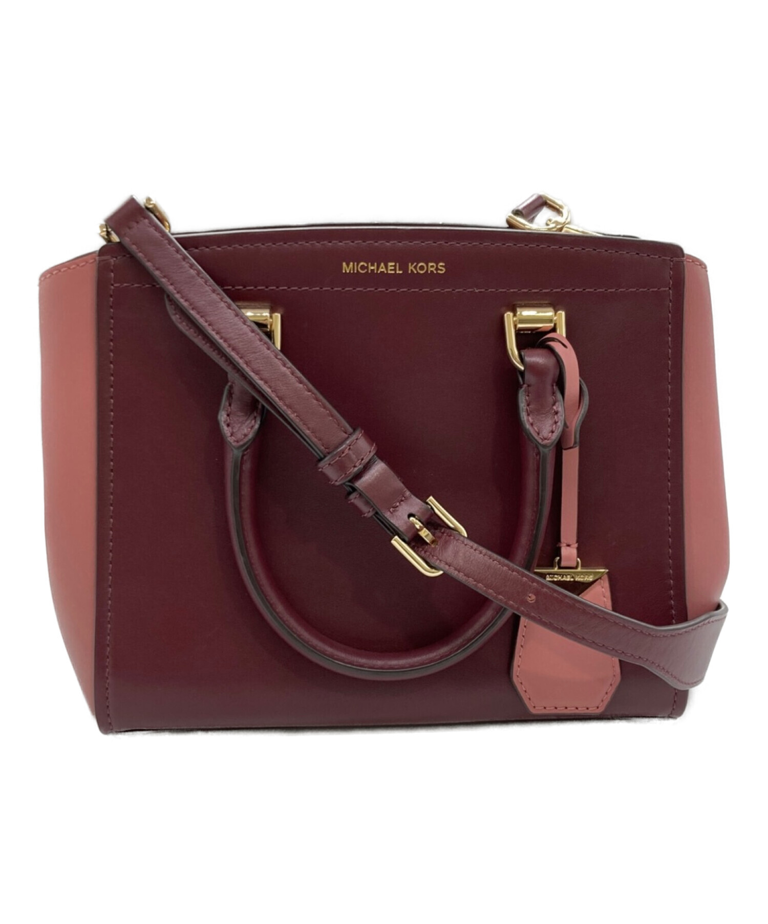 MICHAEL KORS ショルダーバッグ 2way A4対応新品 未使用品 中古・古着通販】MICHAEL KORS (マイケルコース) 2WAYショルダーバッグ