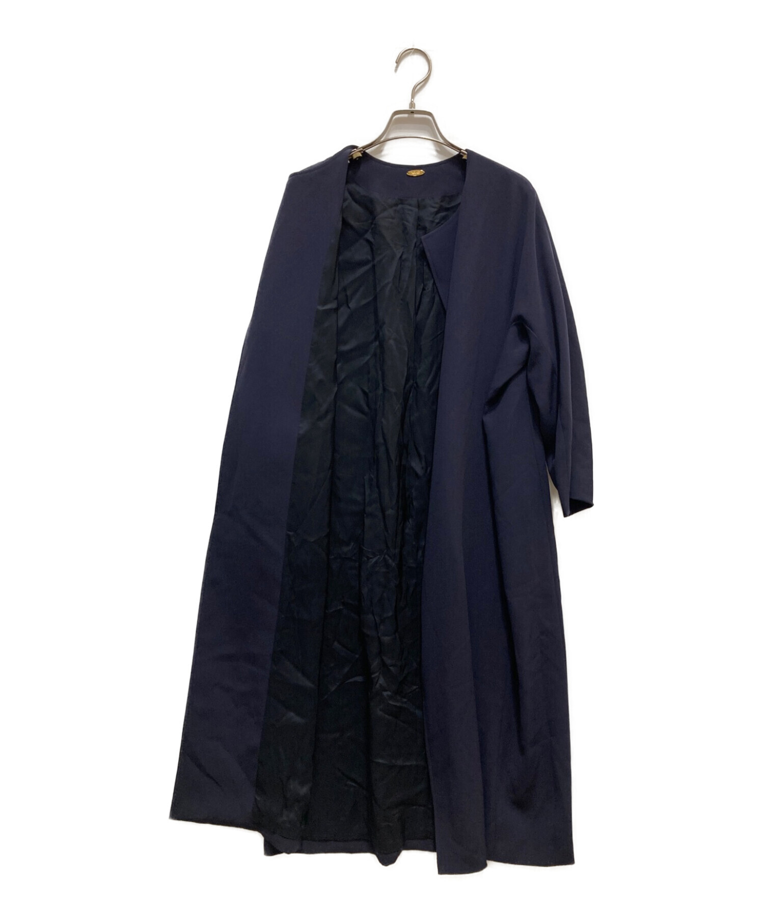 ドゥーズイェムクラスMUSEネイビーノーカラーコート