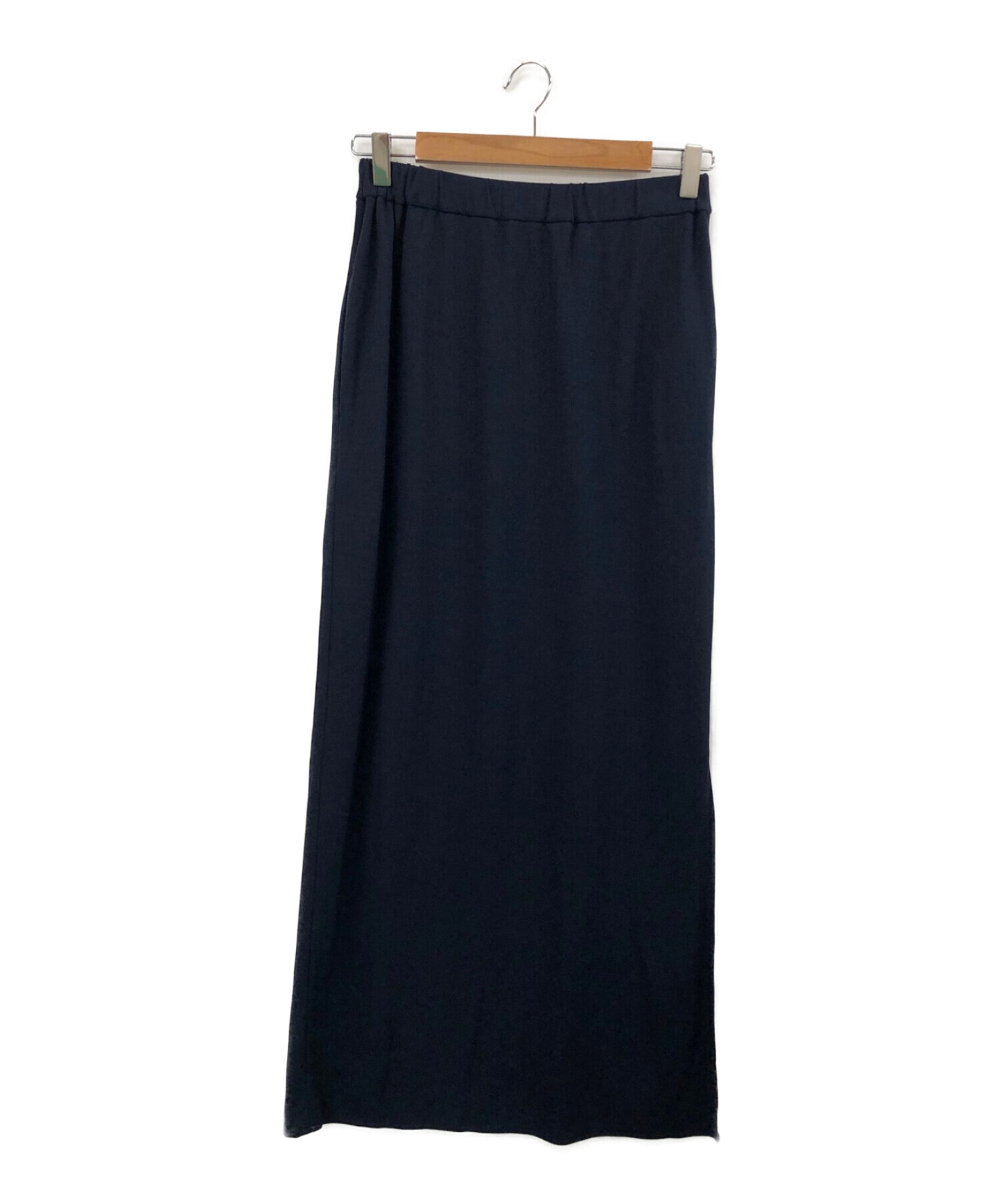 【中古】ドゥーズィエムクラス エブリデイアイライク Jackytex Maxi SK ジャッキーテックス マキシ スカート ネイビー 中古・古着通販】EVERYDAY I LIKE. (エヴリデイ アイ ライク) Jackytex