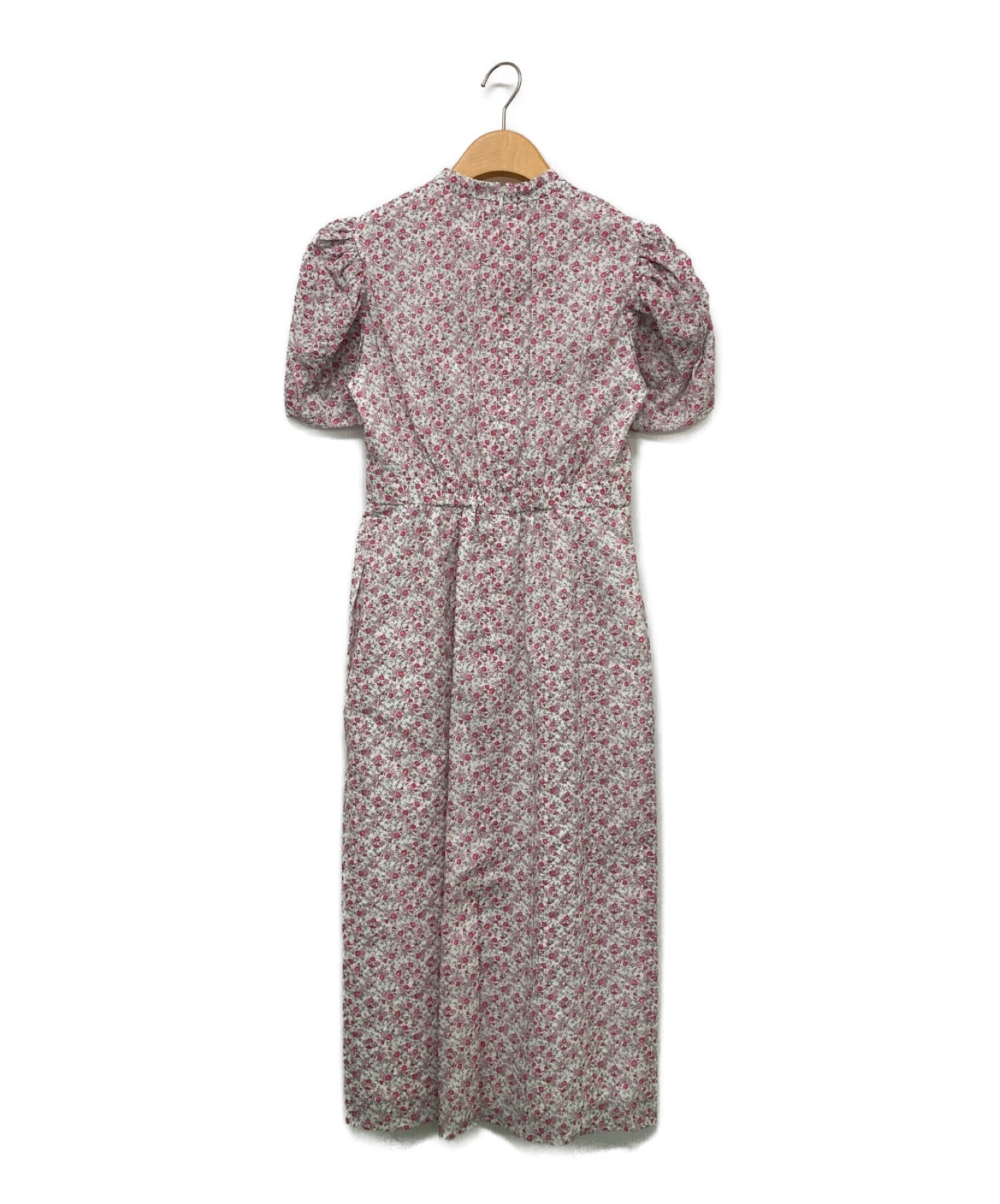 中古・古着通販】OBLI (オブリ) パフスリーブペンシルワンピース  