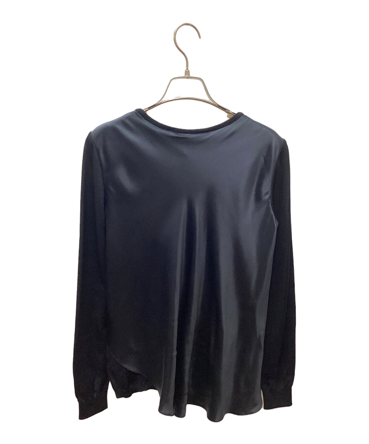 中古・古着通販】GIVENCHY (ジバンシィ) アシンメトリー切替ニット 