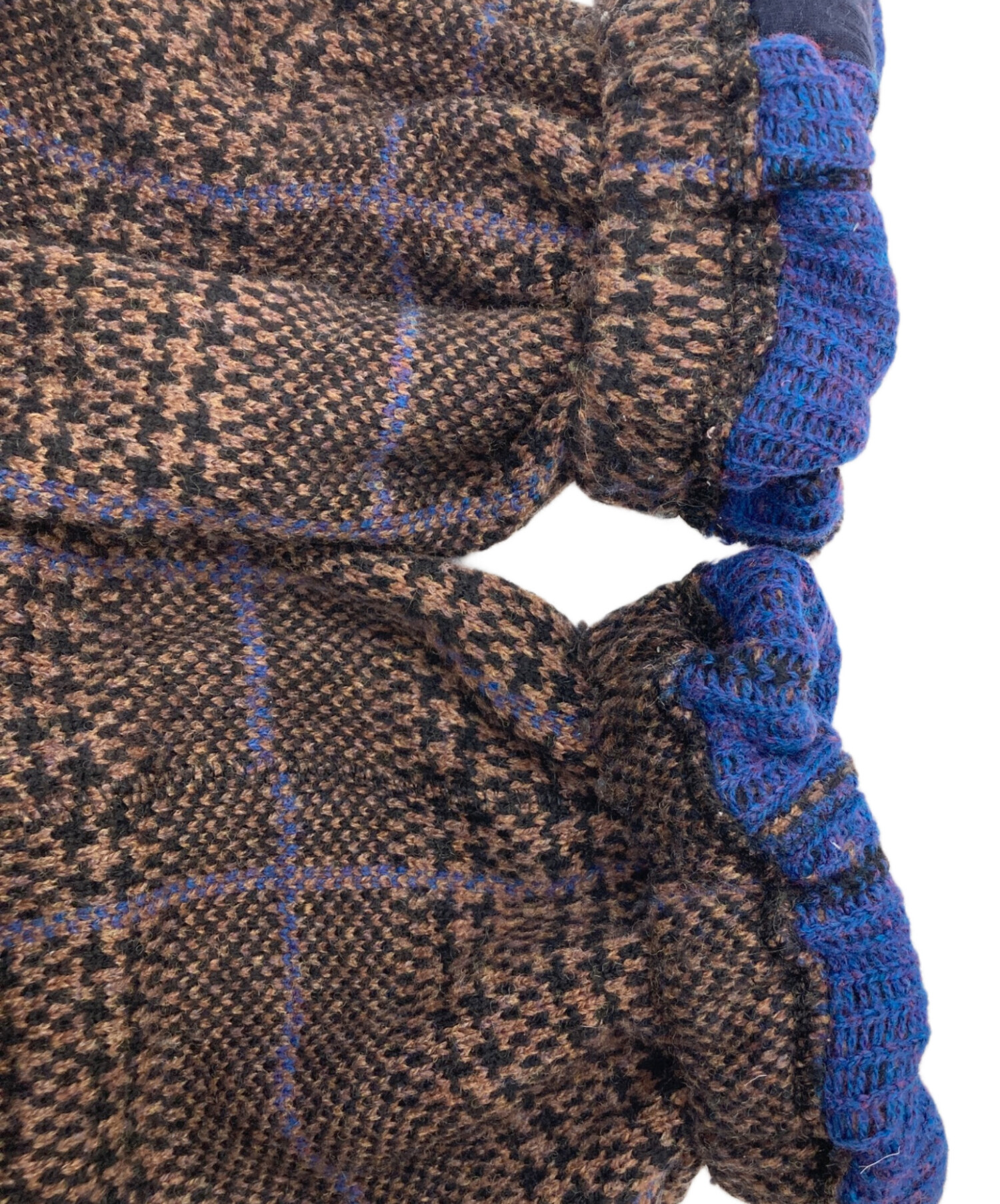 中古・古着通販】UNDERCOVER (アンダーカバー) チェックニットパンツ