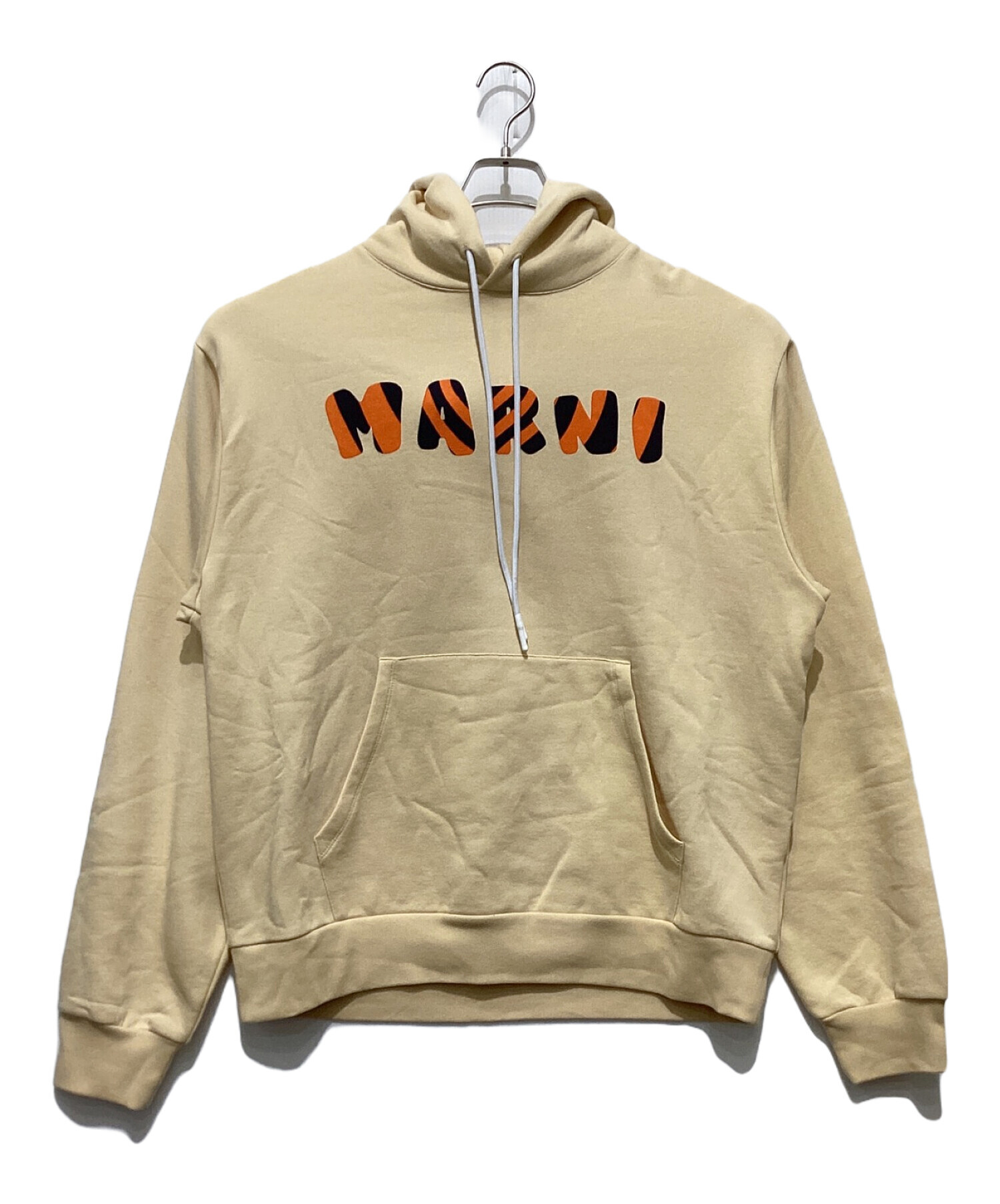 MARNI マルニ パーカー メンズ 【古着】【中古】 中古・古着通販】MARNI (マルニ) パーカー ベージュ サイズ:50