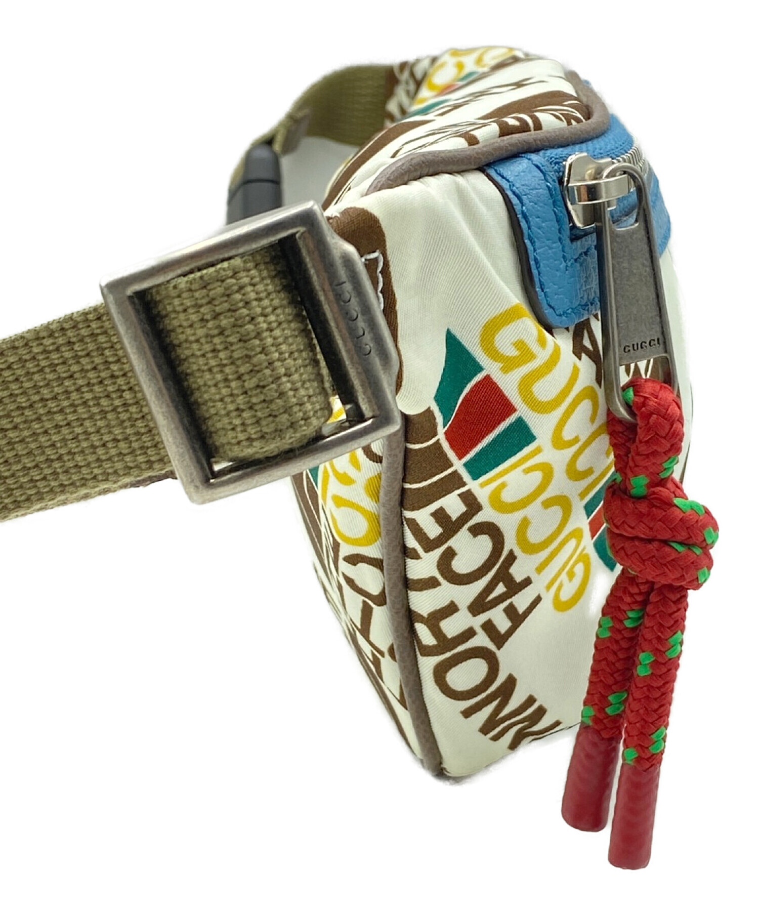 【美品】グッチ ×ノースフェイス ベルトバッグ ウエストバッグ ボディバッグ 中古・古着通販】GUCCI (グッチ) THE NORTH FACE (ザ ノース フェイス