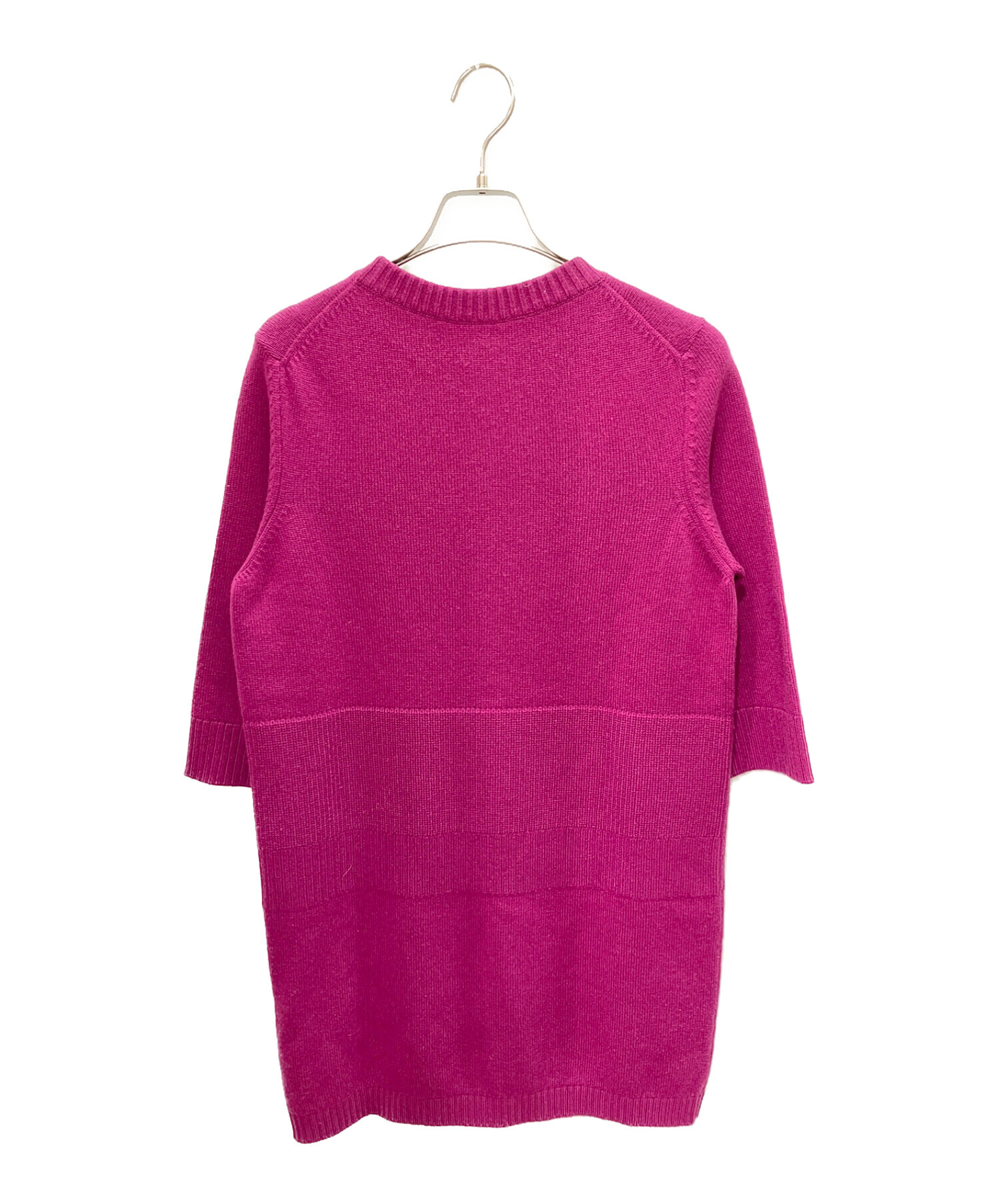 中古・古着通販】HERMES (エルメス) カシミヤロングニット パープル