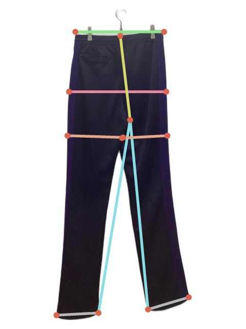 中古・古着通販】Needles (ニードルズ) NARROW TRACK PANT ネイビー